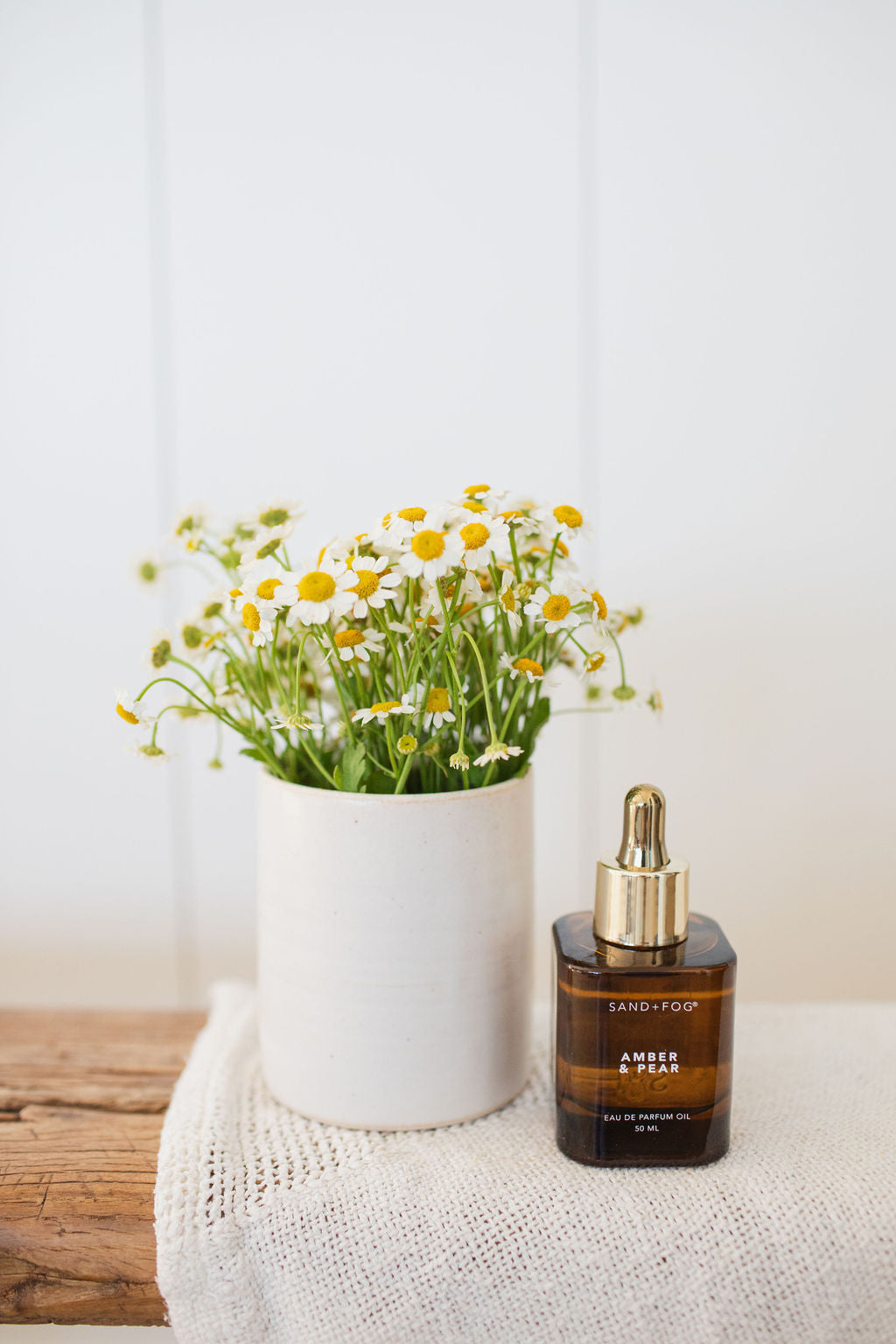 Amber & Pear 50 ml Perfume Oil Dropper | Shop Sand + Fog