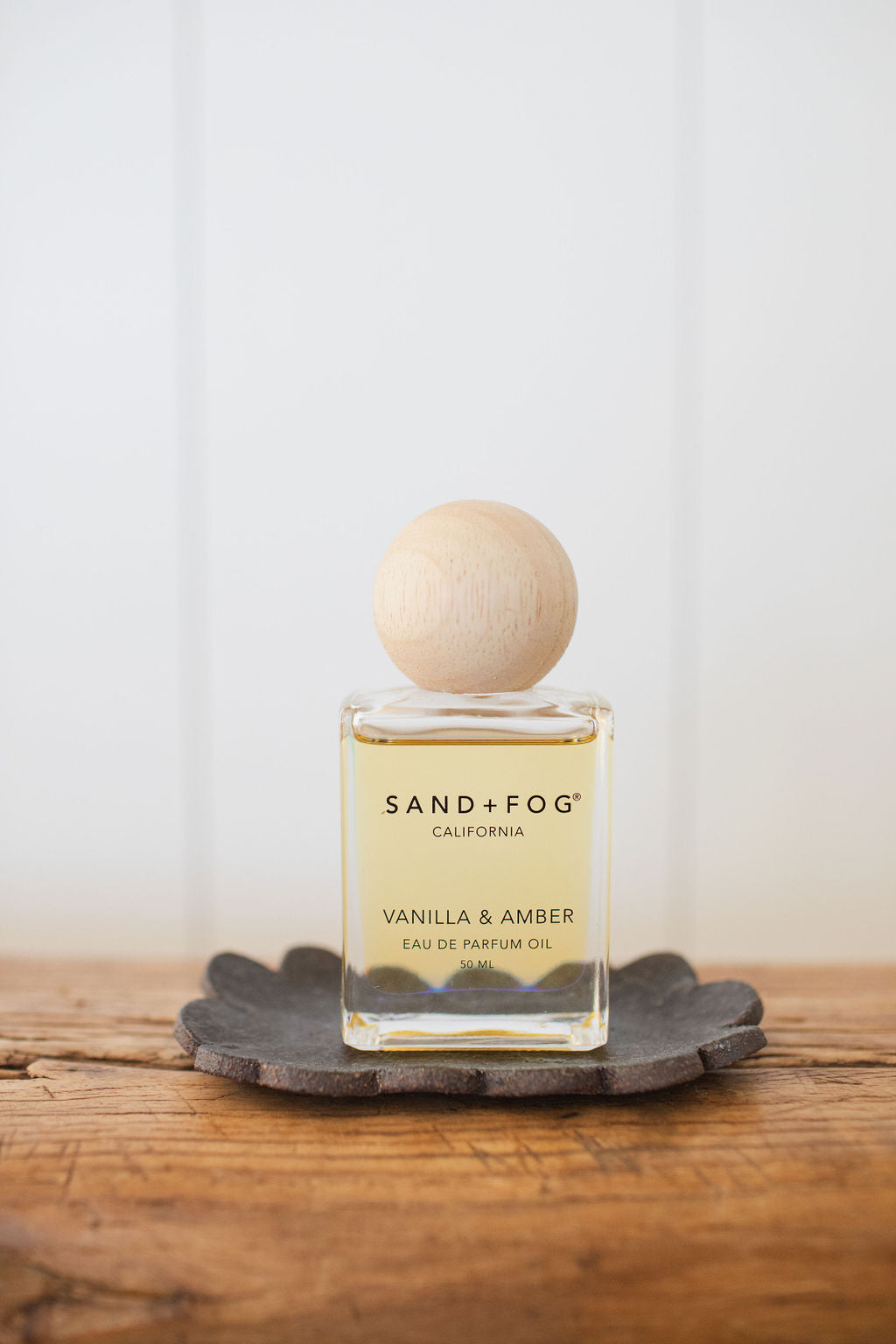 Vanilla & Amber 50ml Perfume Oil Rollerball | Shop Sand + Fog