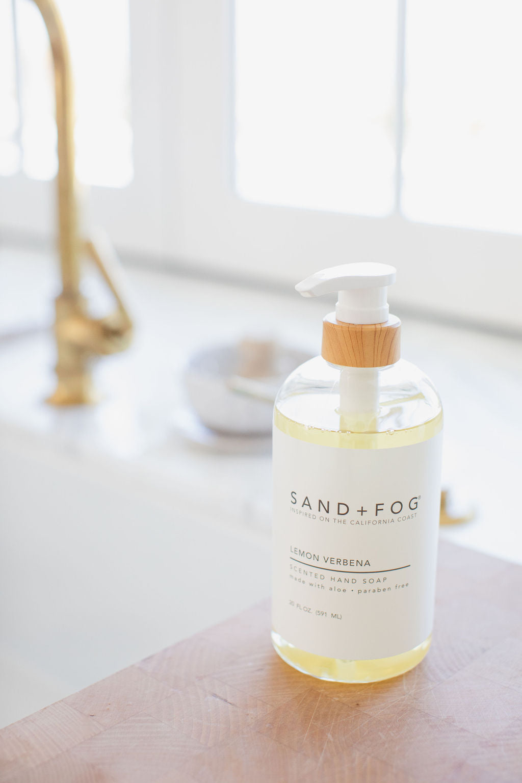Lemon Verbena 20 oz Liquid Hand Soap | Shop Sand + Fog
