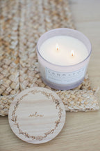 Lavender 12 oz scented candle | Shop Sand + Fog