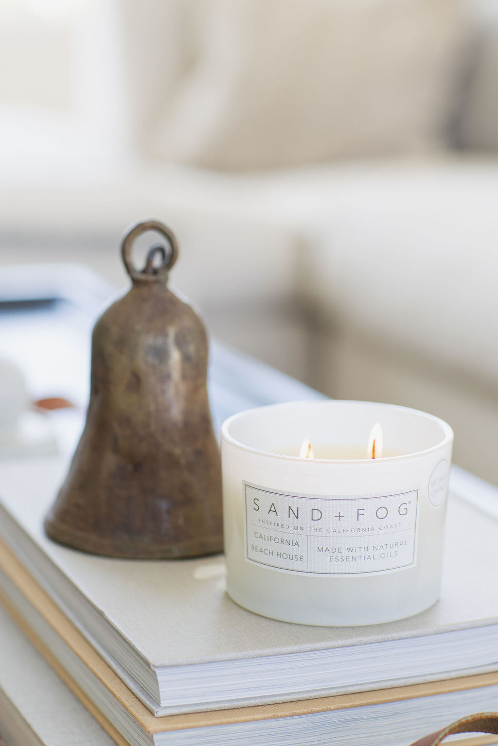 California Beach House 12 oz scented candle | Shop Sand + Fog
