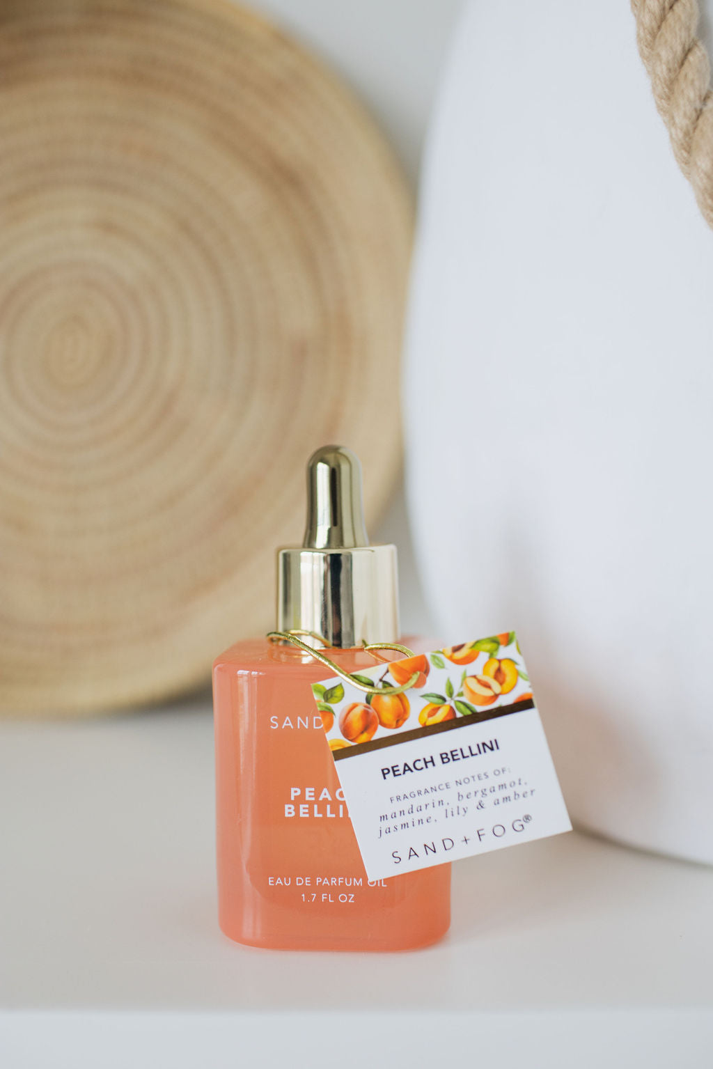 Peach Bellini 50 ml Perfume Oil Dropper | Shop Sand + Fog