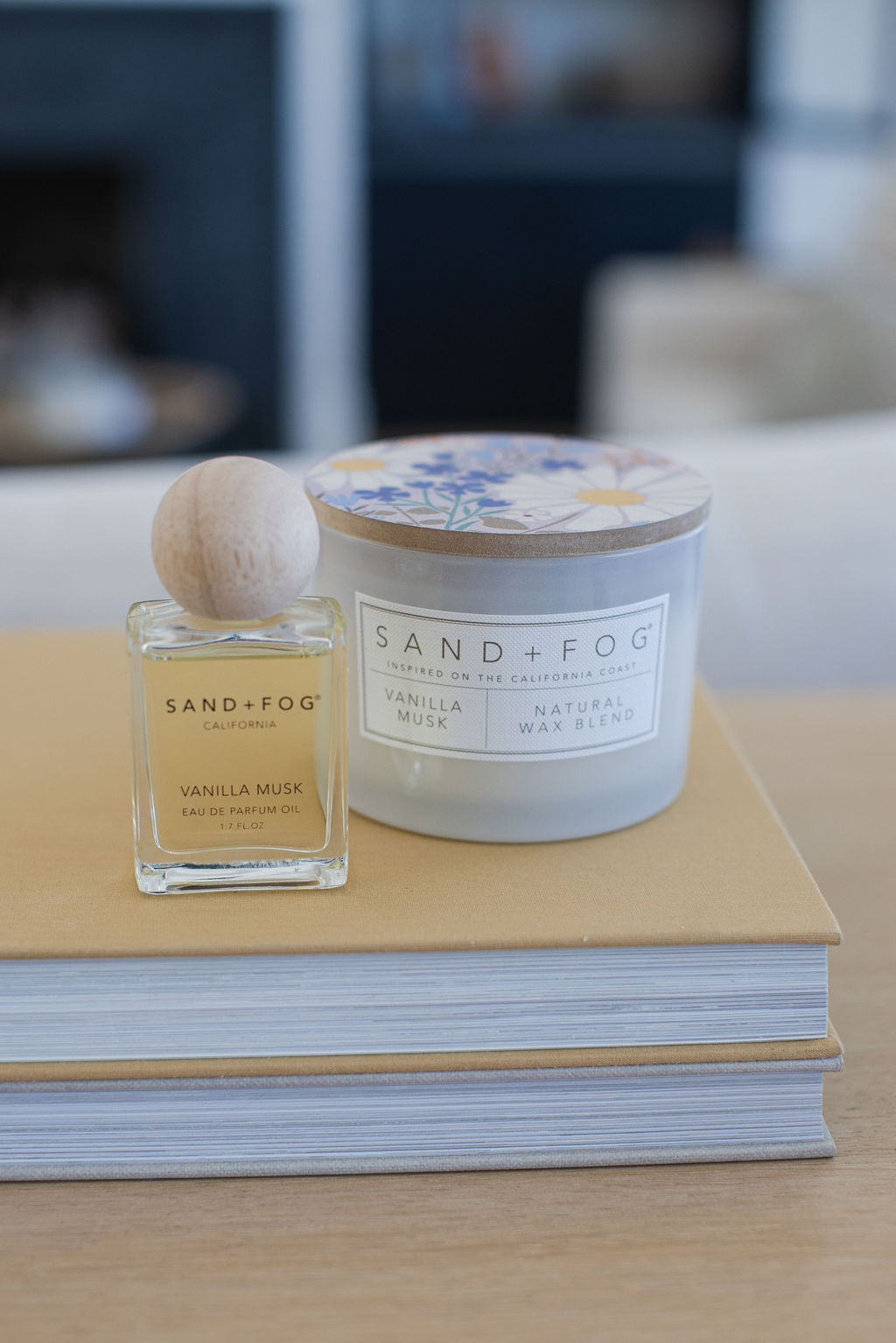 Vanilla Musk 50ml Perfume Oil Rollerball | Shop Sand + Fog