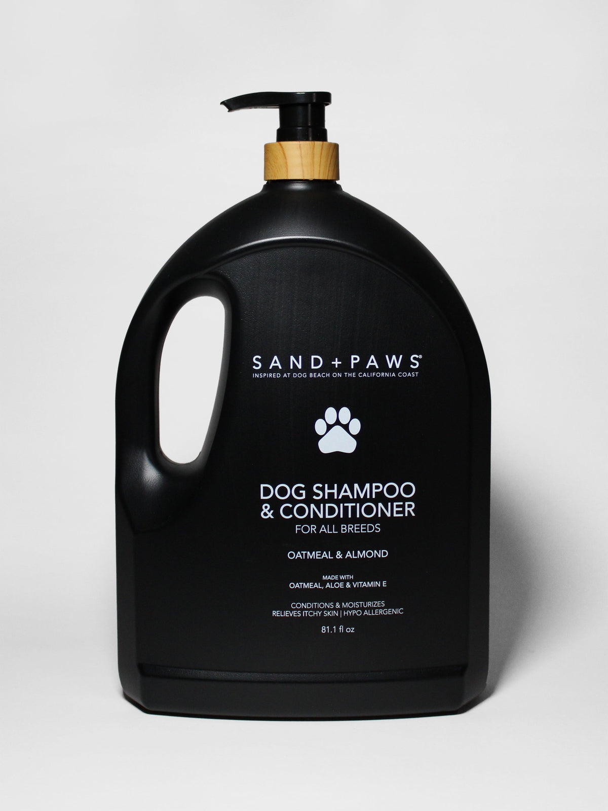 Sand + Paws Pet Shampoo & Conditioner - Oatmeal & Almond