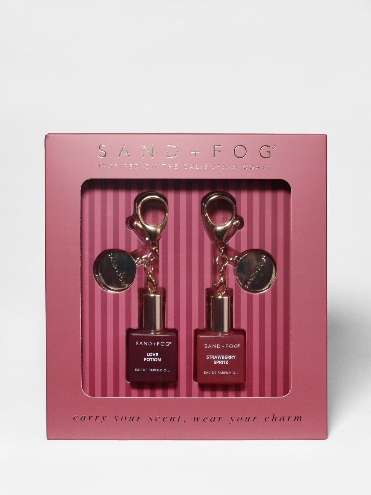 Bag Charm Perfume Oil Rollerball Set - Love Potion + Strawberry Spritz | Shop Sand + Fog