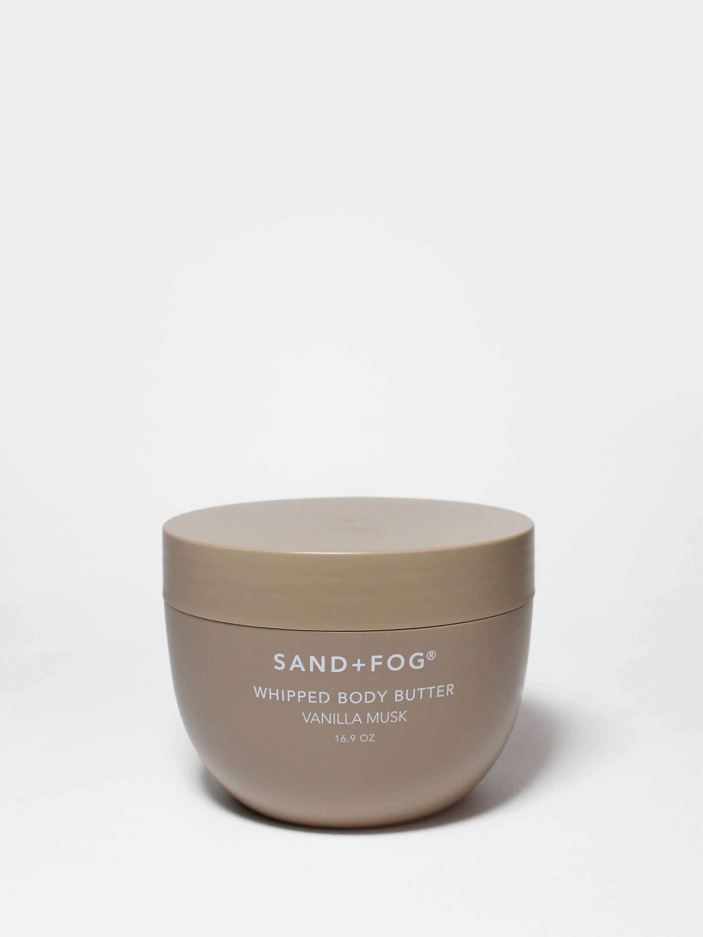 Vanilla Musk 16.9 oz Whipped Body Butter | Shop Sand + Fog