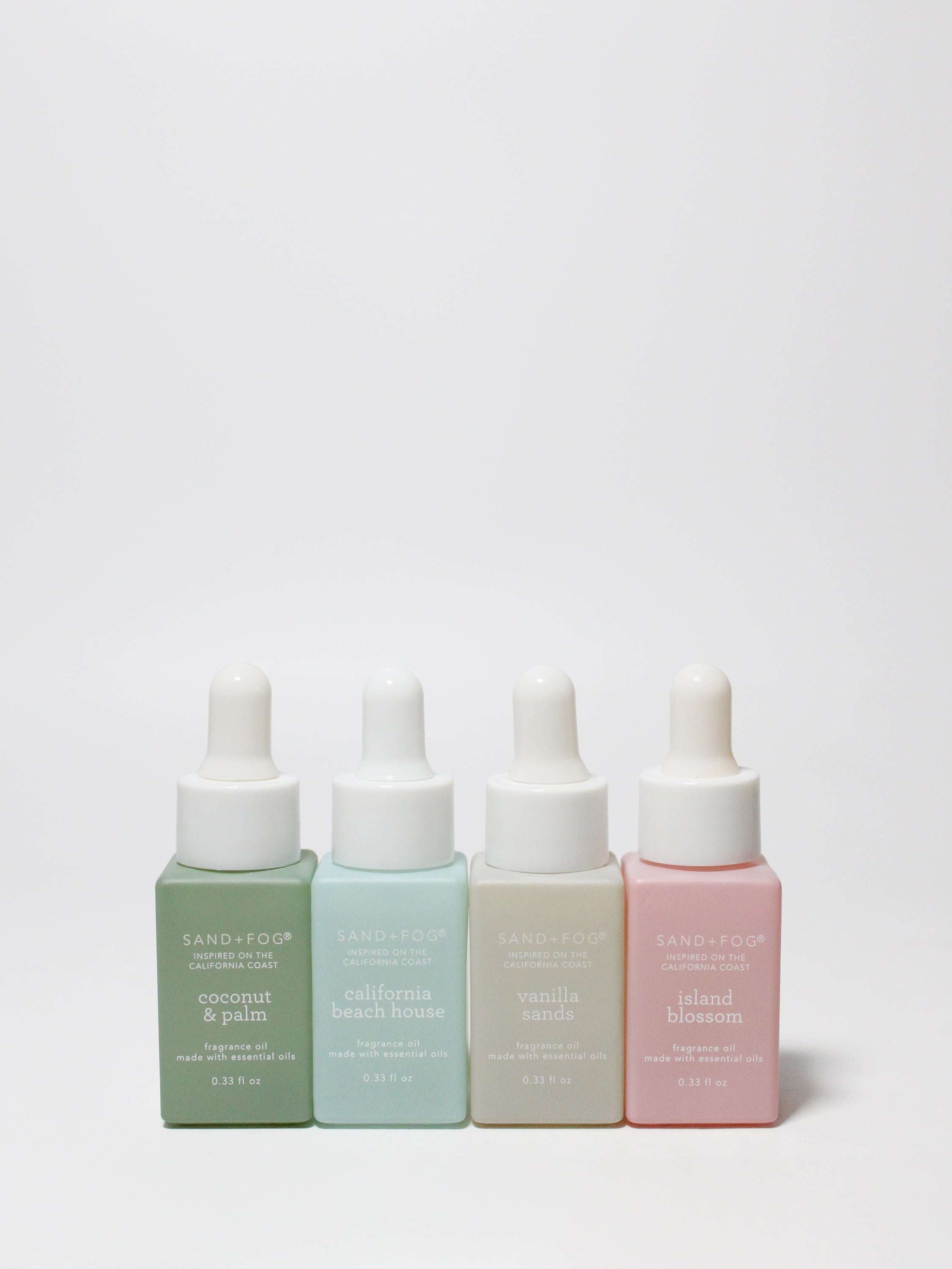 4 Pack of 10 ml Fragrance Diffuser Oils | Shop Sand + Fog