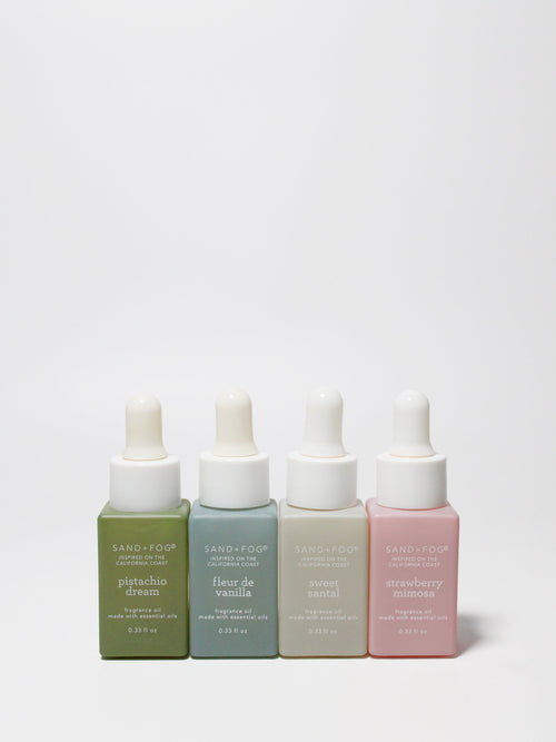 4 Pack of 10 ml Fragrance Diffuser Oils | Shop Sand + Fog