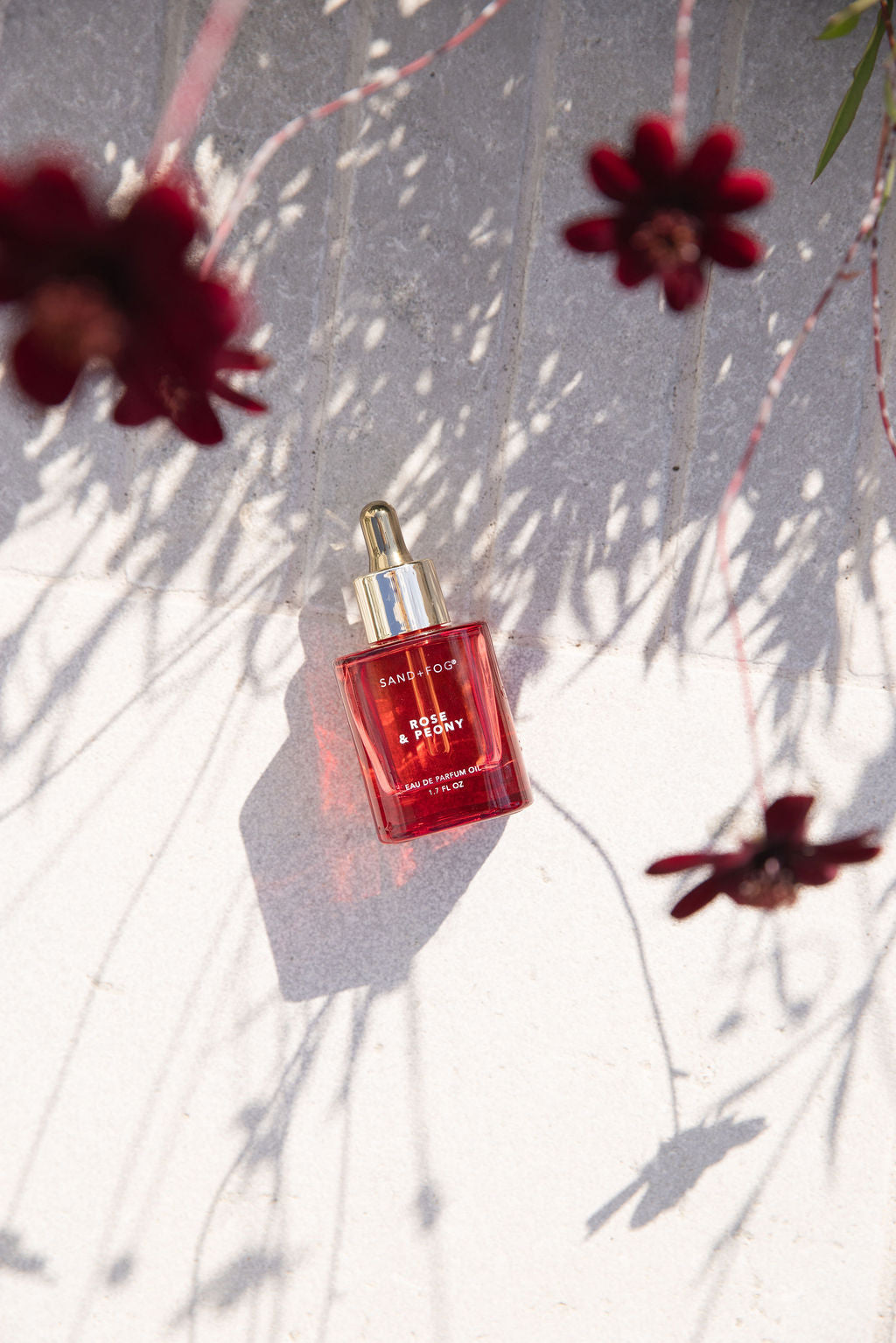 Rose & Peony 50 ml Perfume Oil Dropper | Shop Sand + Fog