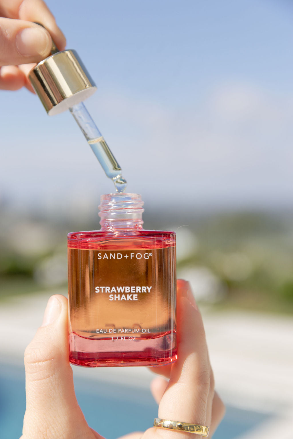 Strawberry Shake 50ml Perfume Oil Dropper | Shop Sand + Fog