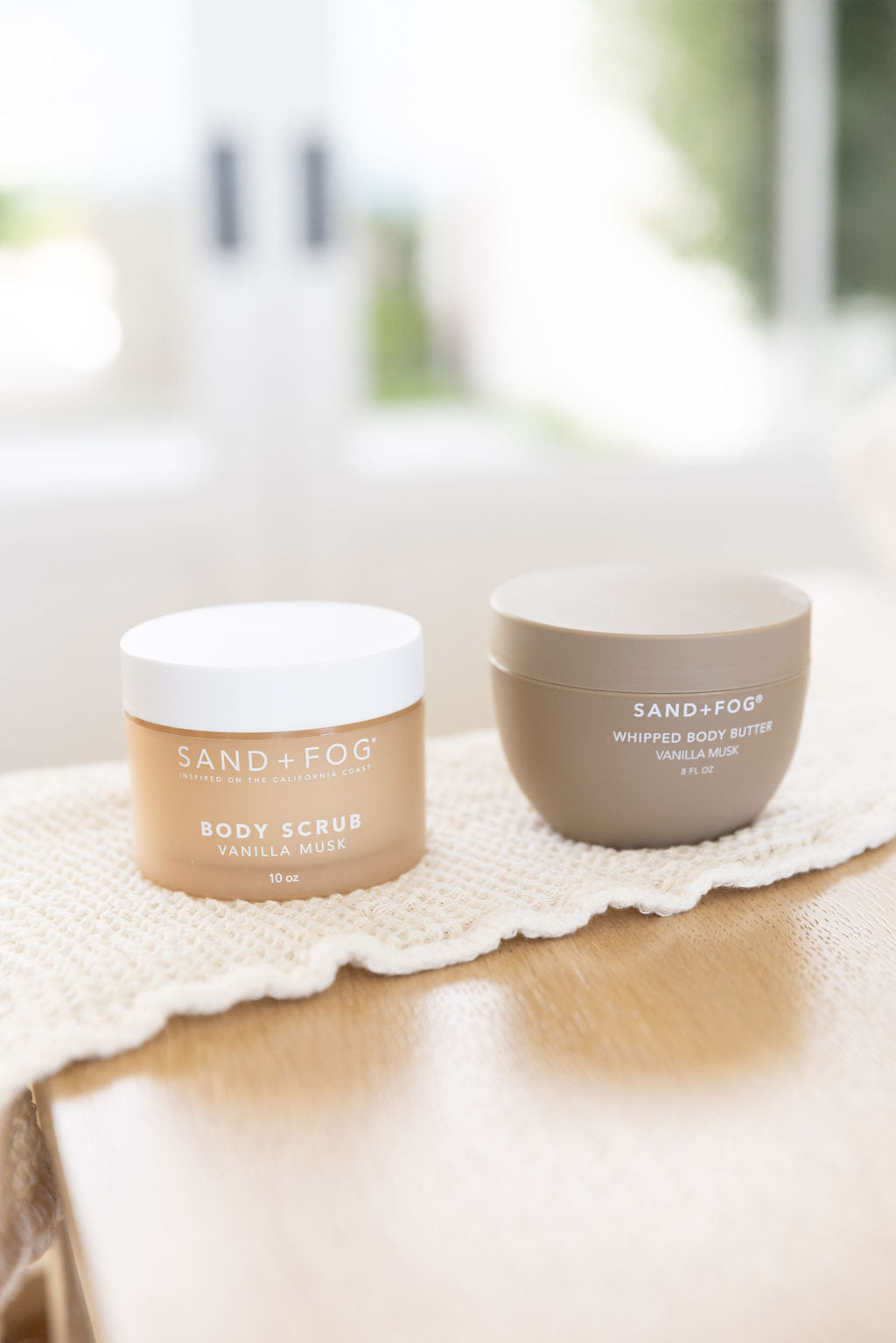 Vanilla Musk 10 oz Body Scrub | Shop Sand + Fog