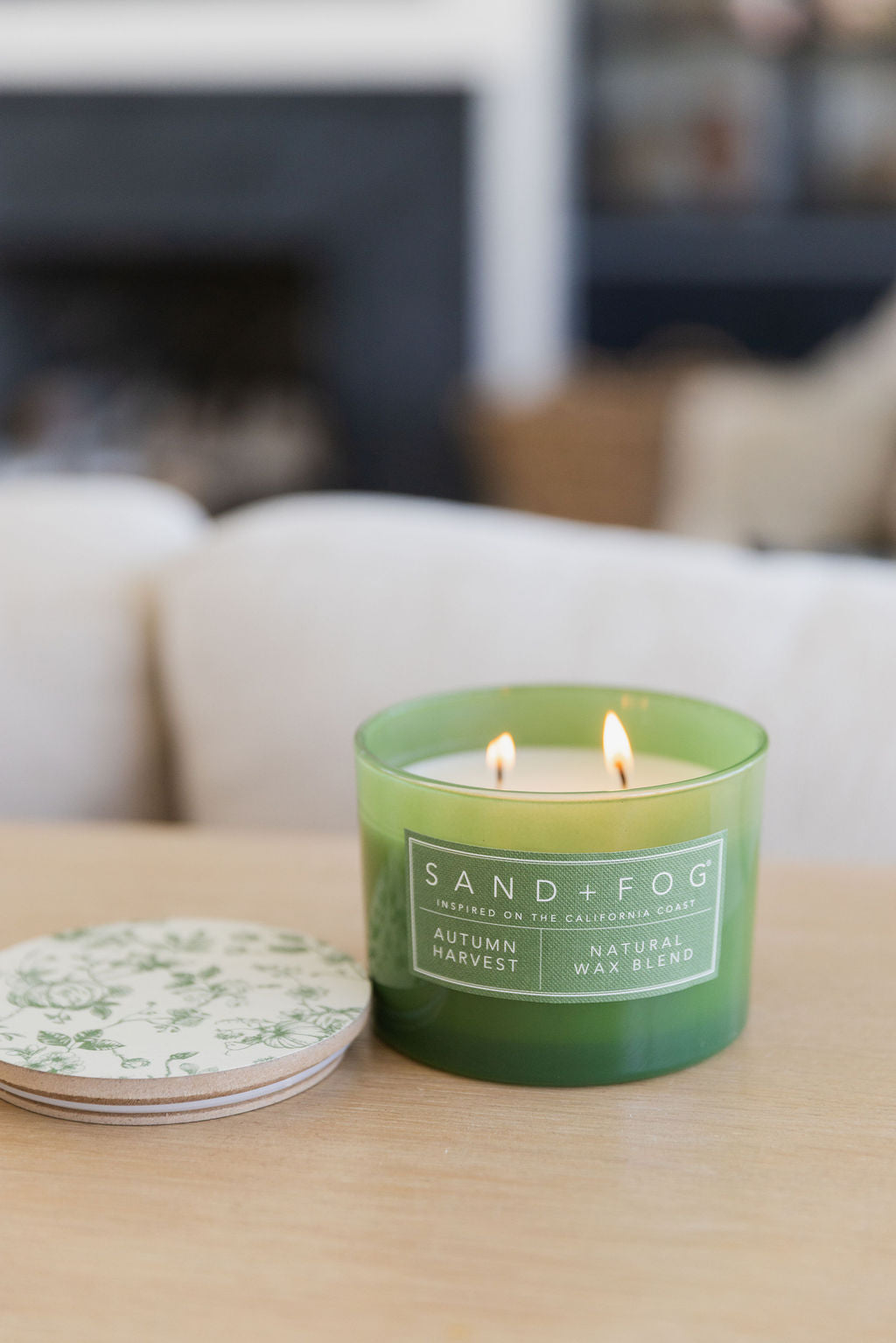 Autumn Harvest 12 oz scented candle | Shop Sand + Fog