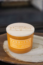 White Pumpkin 12 oz scented candle | Shop Sand + Fog