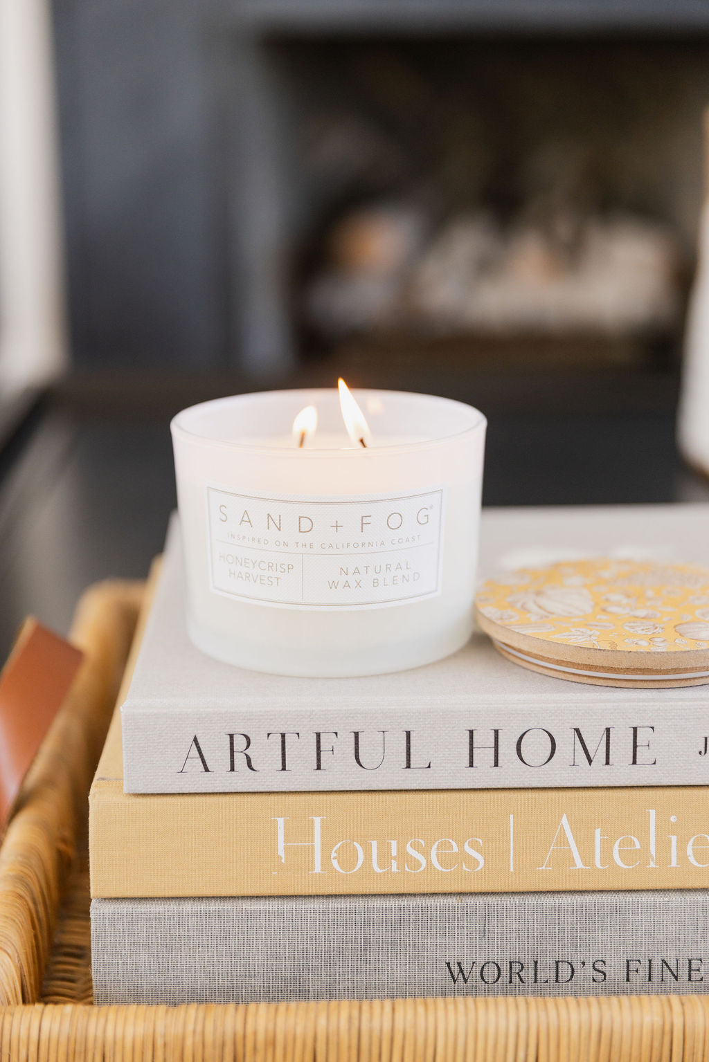 Honeycrisp Harvest 12 oz scented candle | Shop Sand + Fog