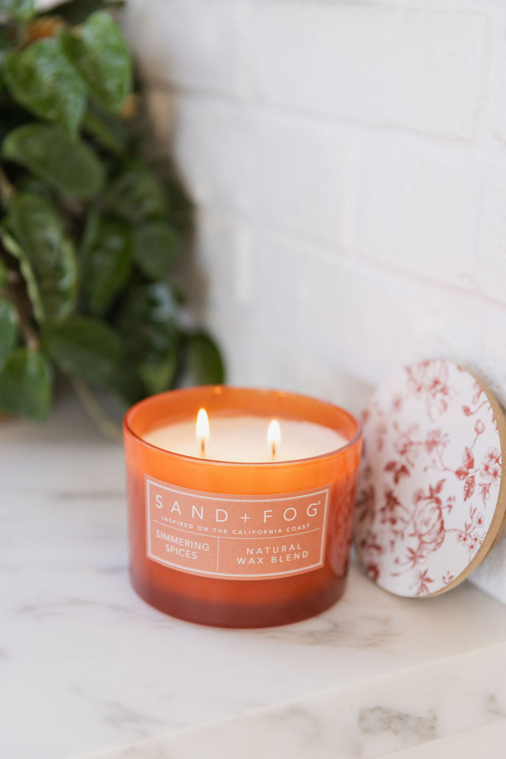 Simmering Spices 12 oz scented candle | Shop Sand + Fog