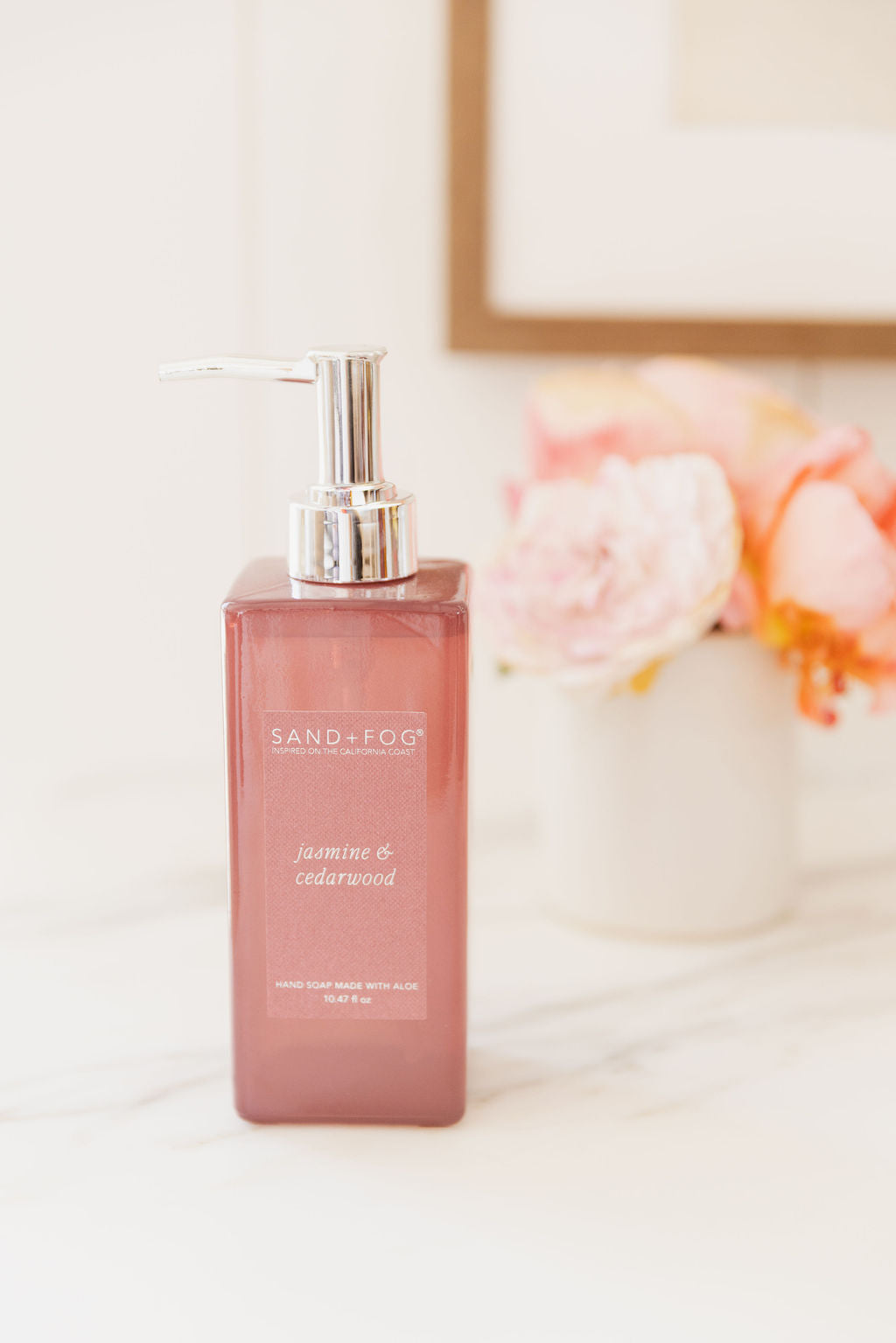 Jasmine & Cedarwood 10.47 oz Liquid Hand Soap | Shop Sand + Fog