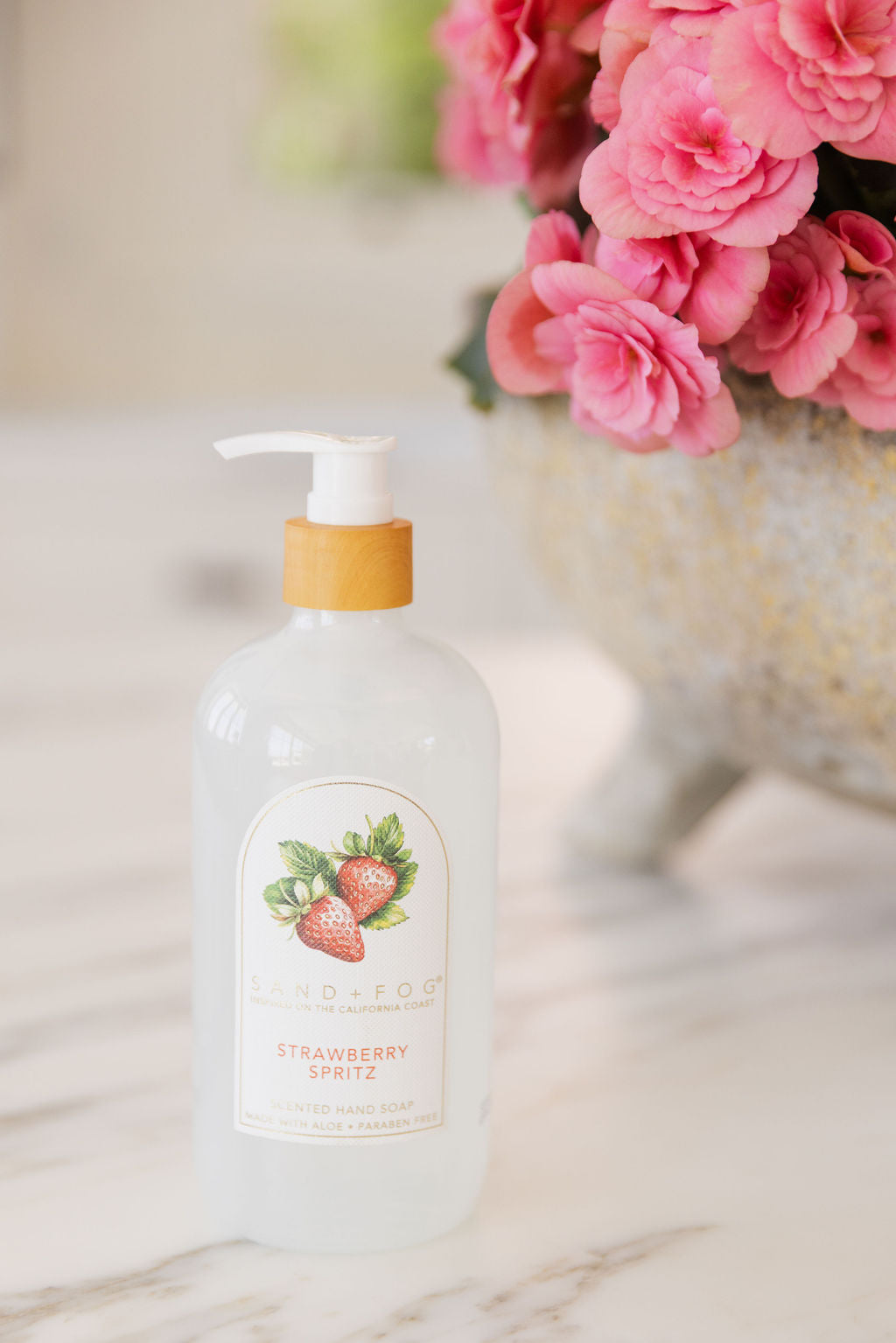 Strawberry Spritz 15.7oz Liquid Hand Soap | Shop Sand + Fog