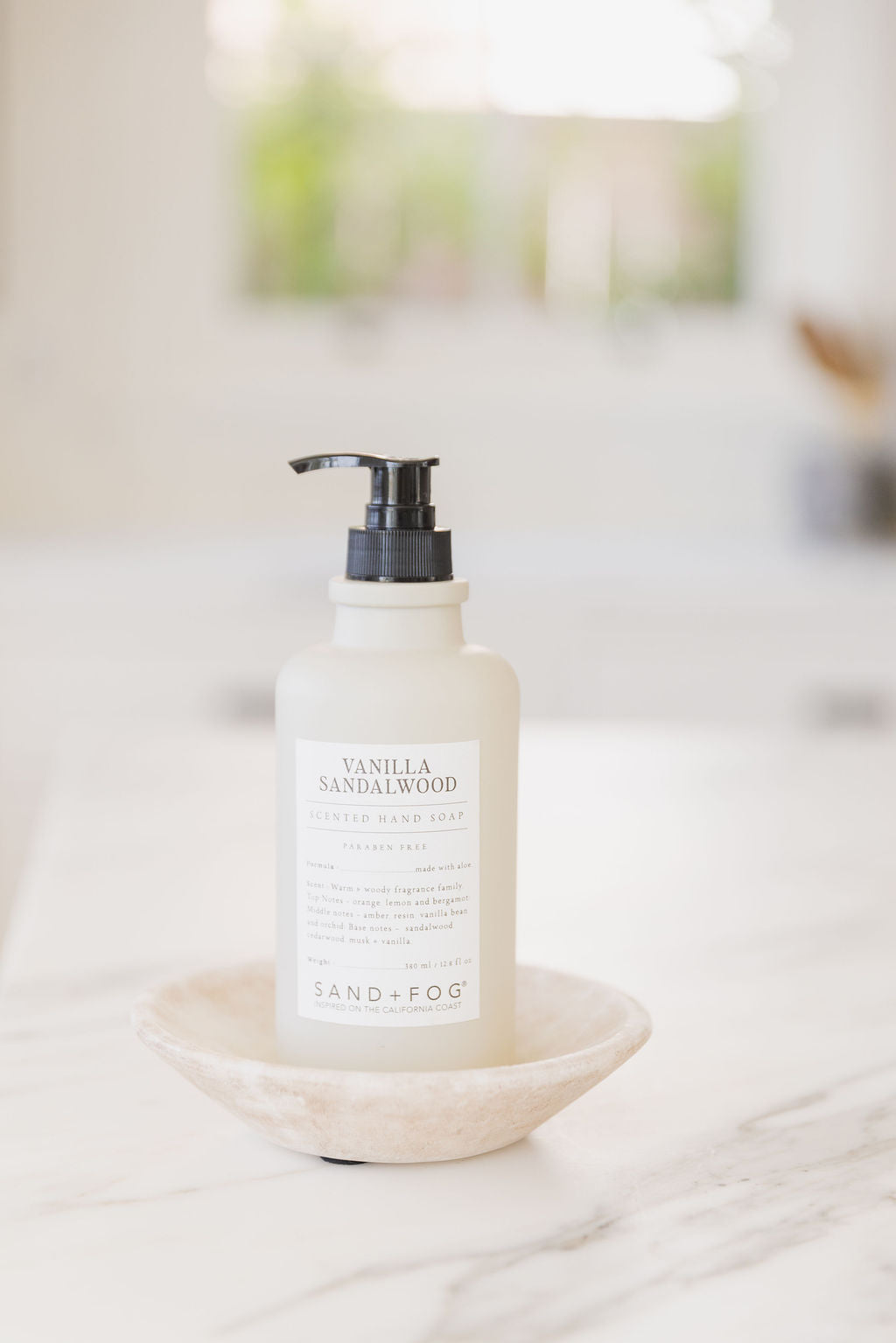 Vanilla Sandalwood 12.8 oz Liquid Hand Soap | Shop Sand + Fog