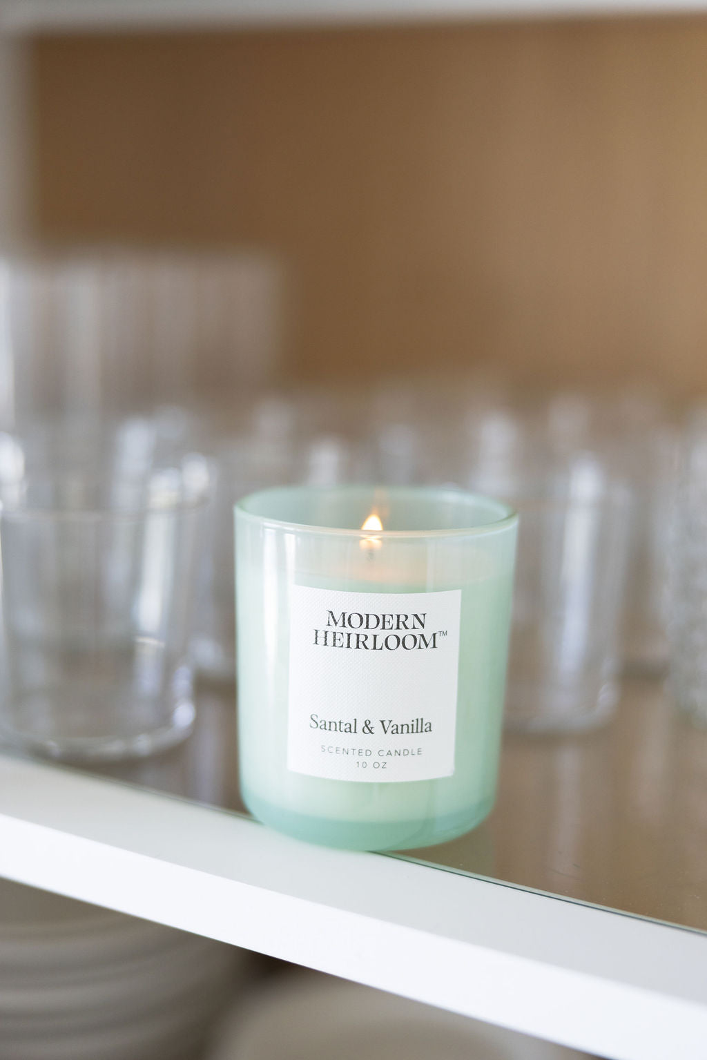 Santal & Vanilla 10 oz scented candle | Shop Modern Heirloom