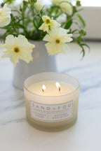 Coconut Cream 12 oz scented candle | Shop Sand + Fog