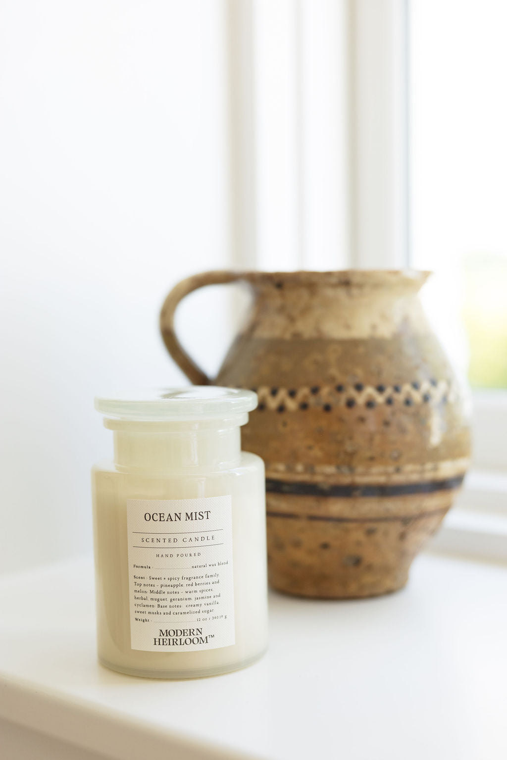 Ocean Mist 12 oz scented candle | Shop Modern Heirloom
