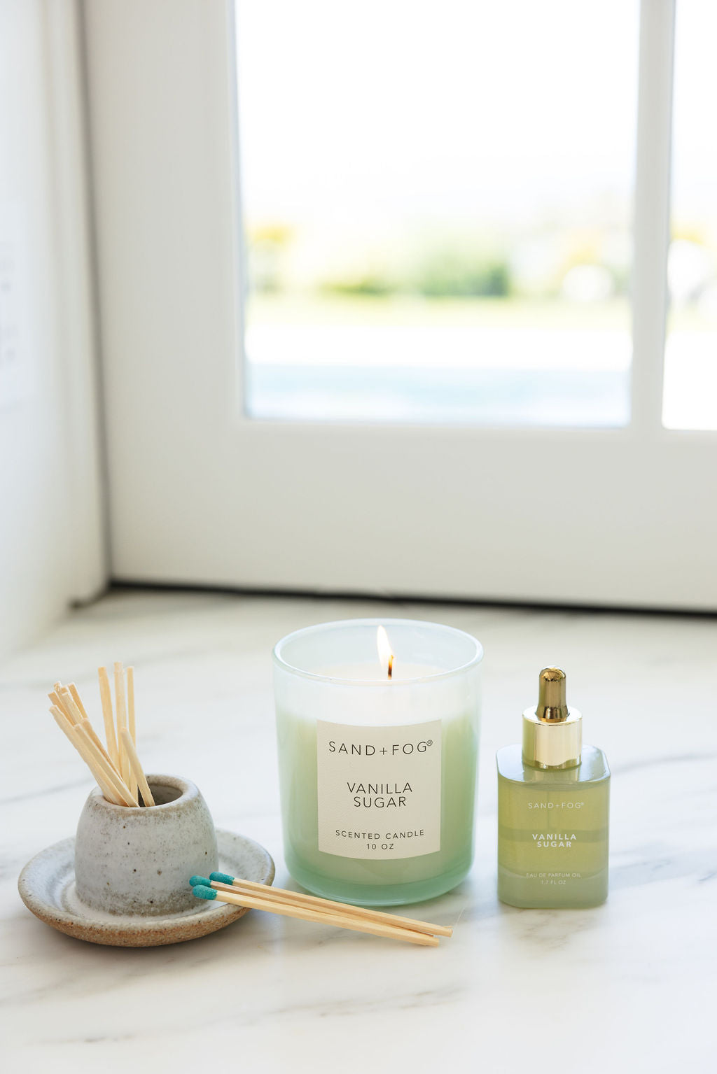 Vanilla Sugar 10 oz scented candle | Shop Sand + Fog