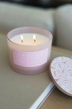 Island Papaya 12 oz scented candle | Shop Sand + Fog