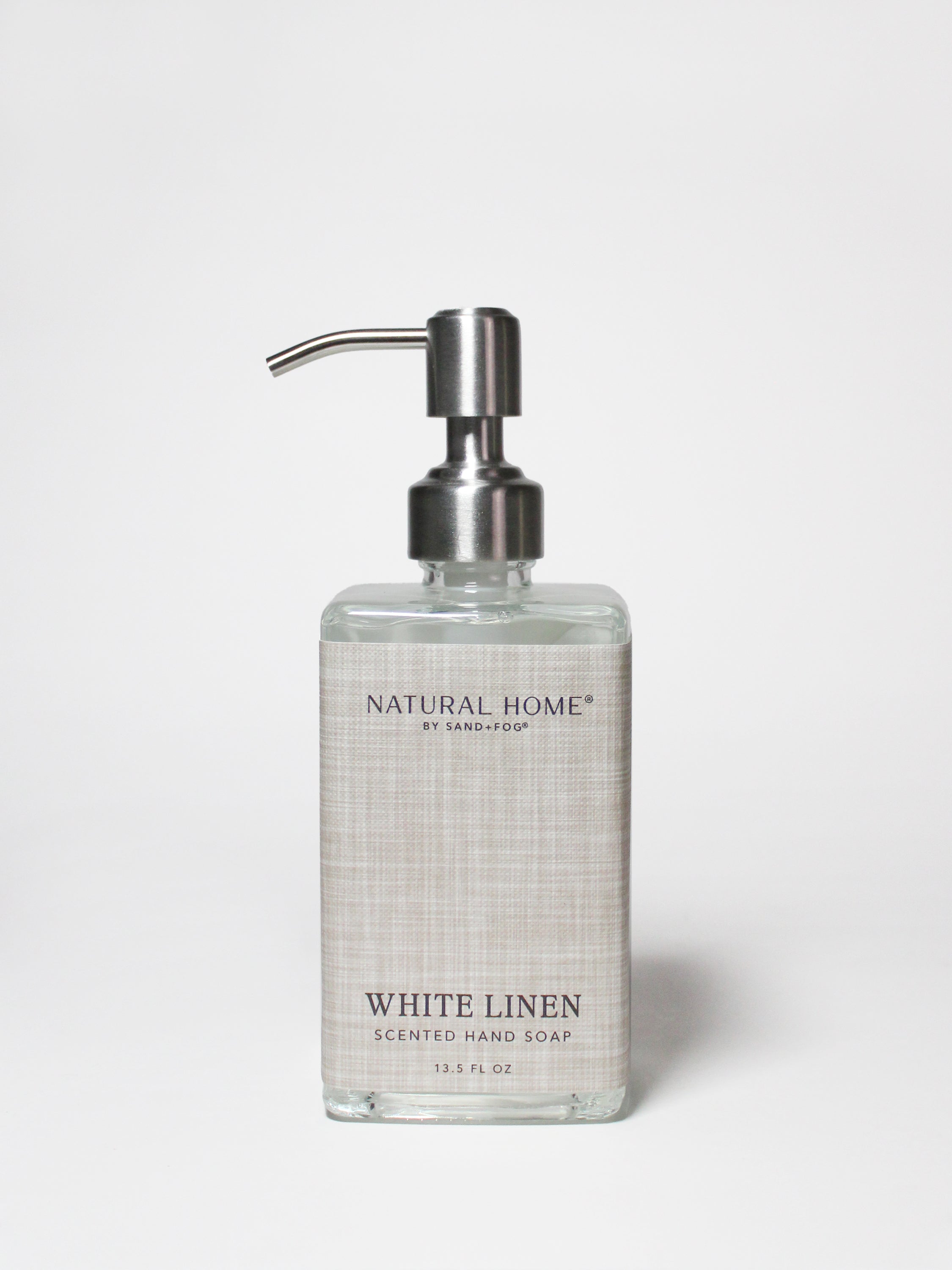 White Linen Natural Home 13.5 oz Liquid Hand Soap | Shop Natural Home