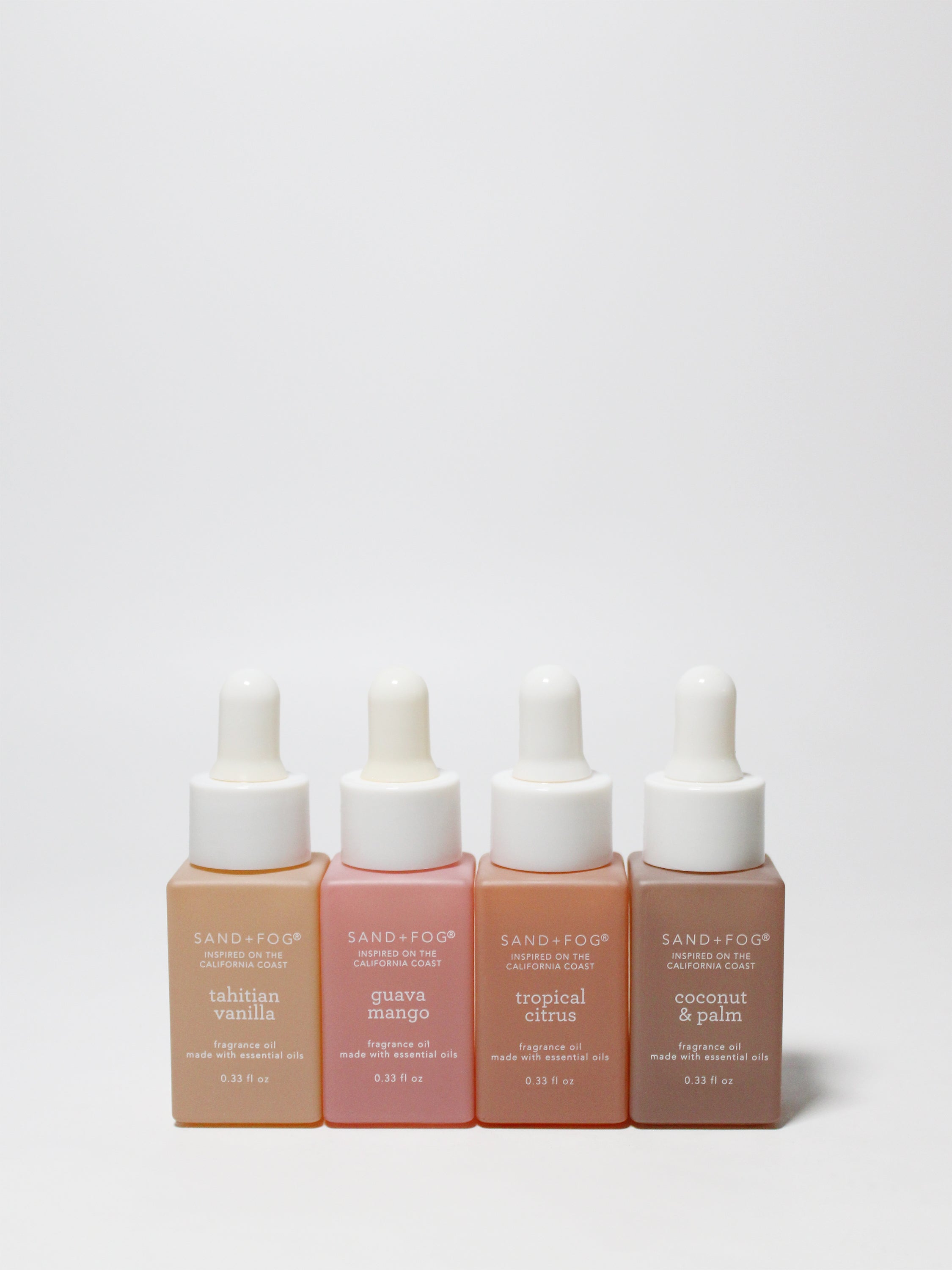 4 Pack of 10 ml Fragrance Diffuser Oils | Shop Sand + Fog