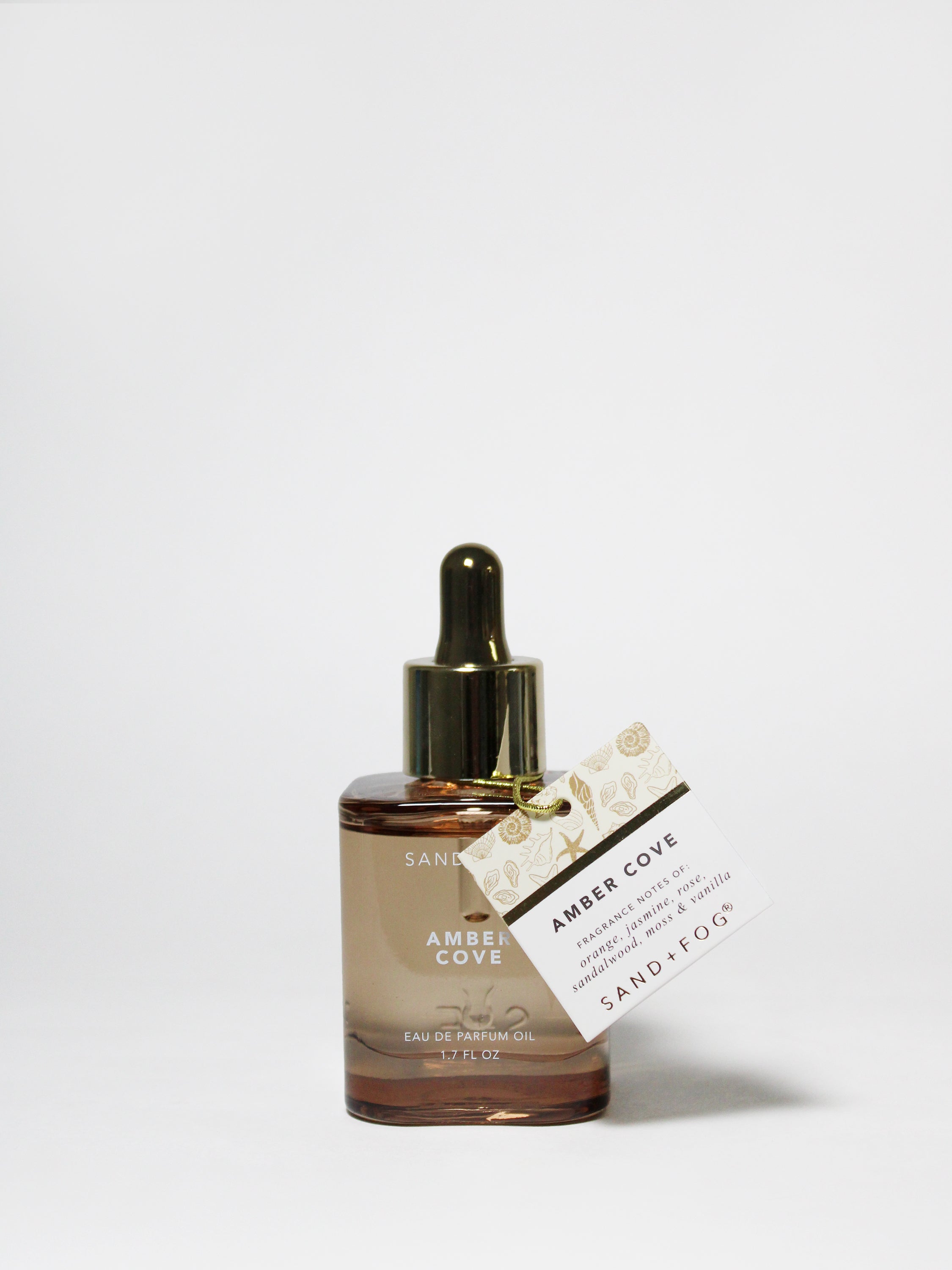 Amber Cove 50ml Perfume Oil Dropper | Shop Sand + Fog