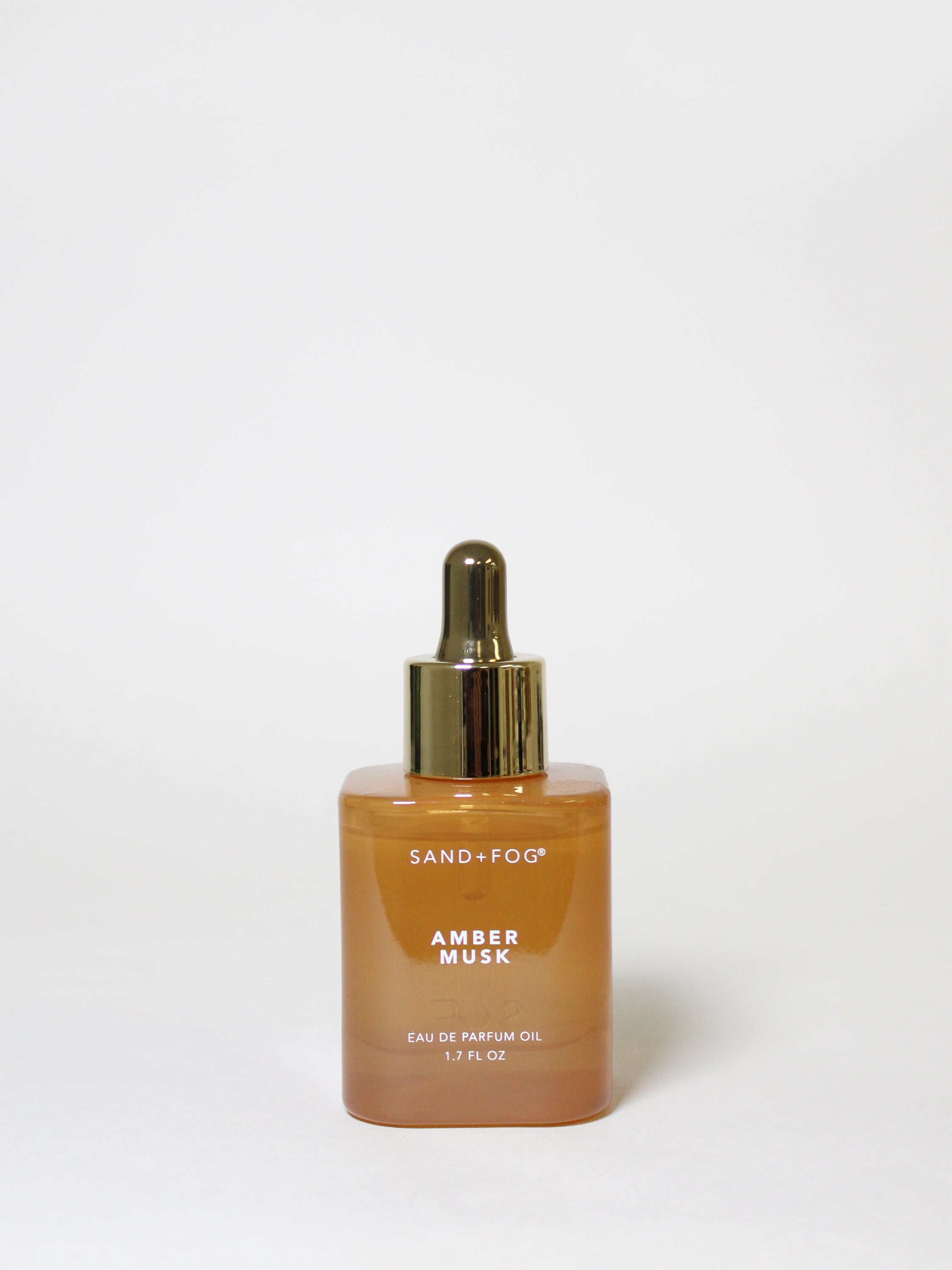 Amber Musk 50ml Perfume Oil Dropper | Shop Sand + Fog