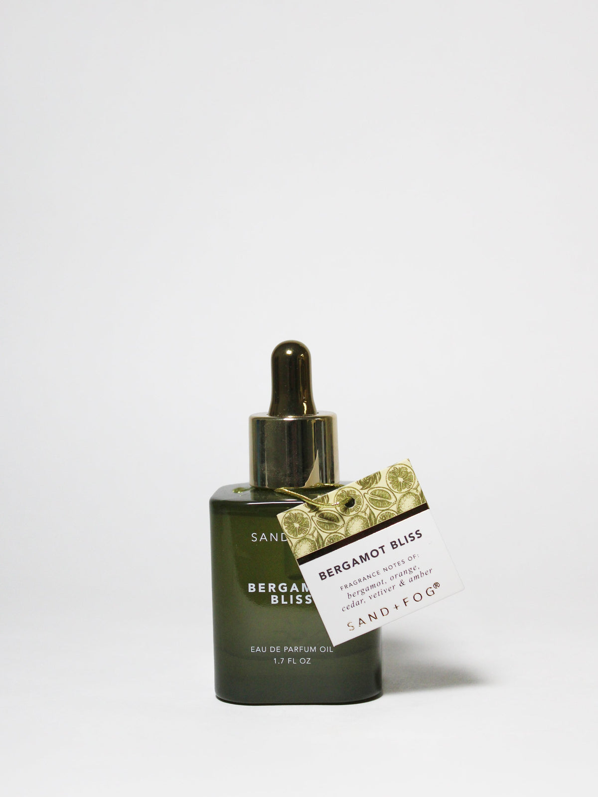 Bergamot Bliss 50 ml Perfume Oil Dropper | Shop Sand + Fog