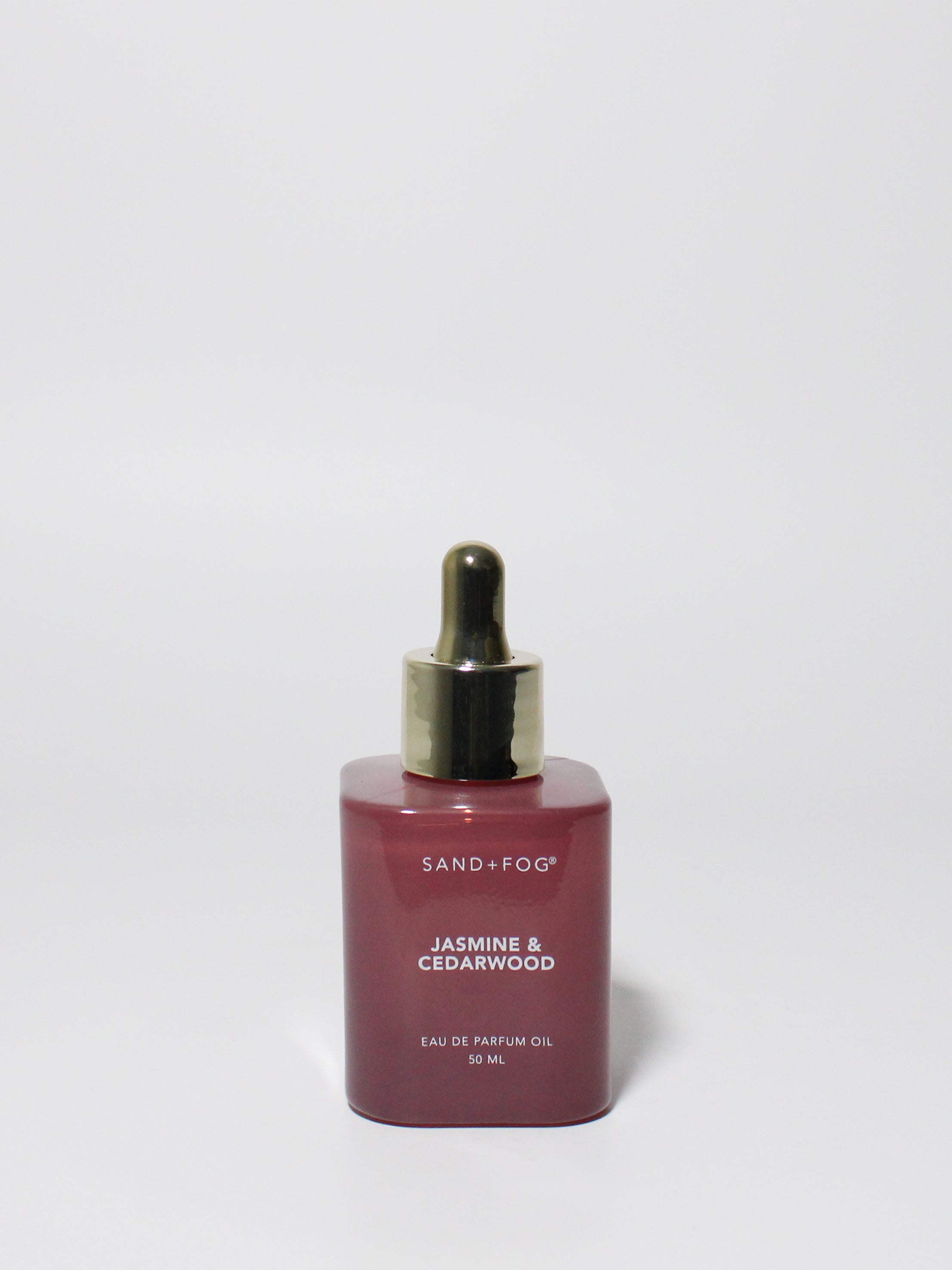 Jasmine & Cedarwood 50 ml Perfume Oil Dropper | Shop Sand + Fog