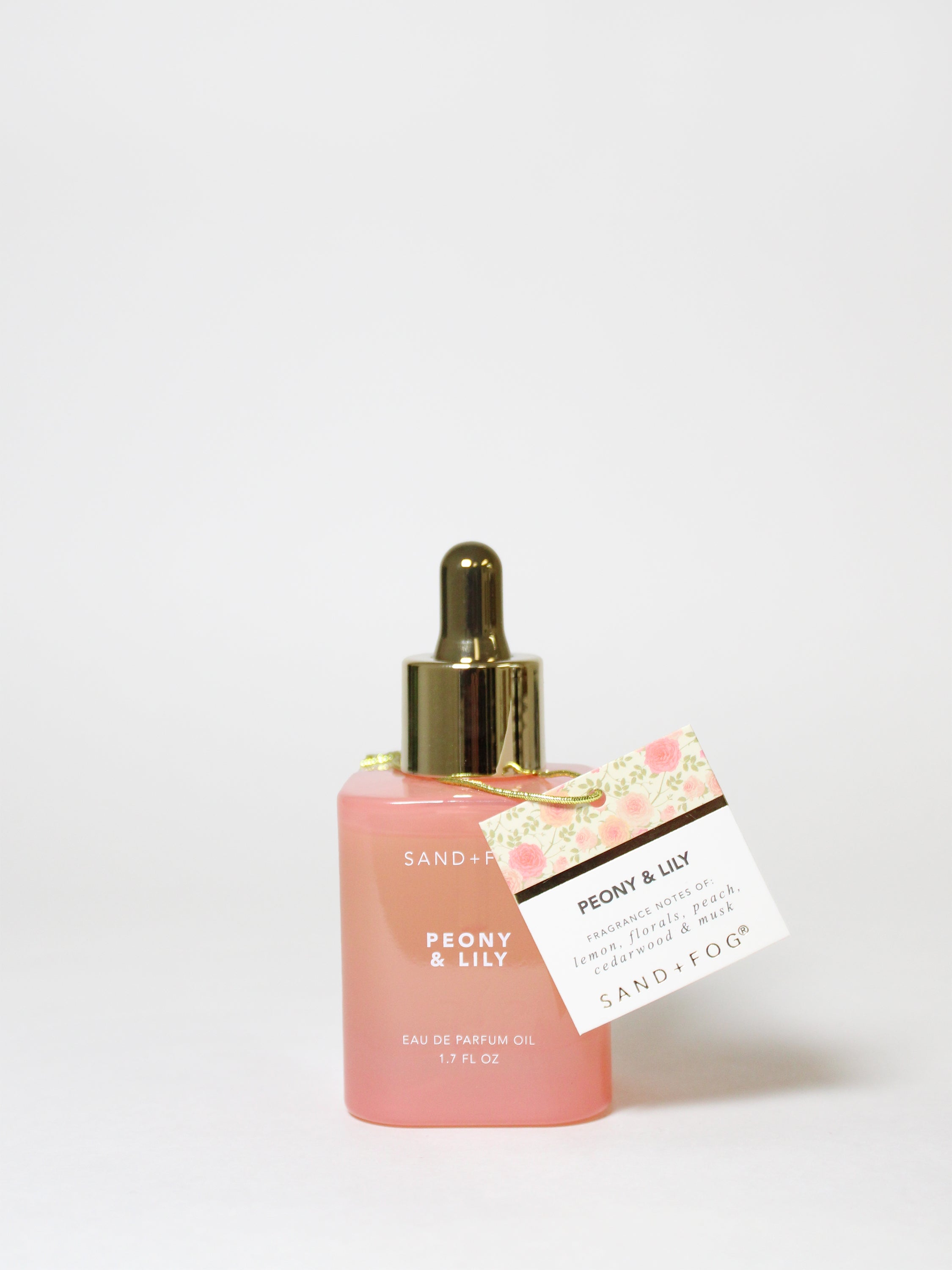 Peony & Lily 50 ml Perfume Oil Dropper | Shop Sand + Fog