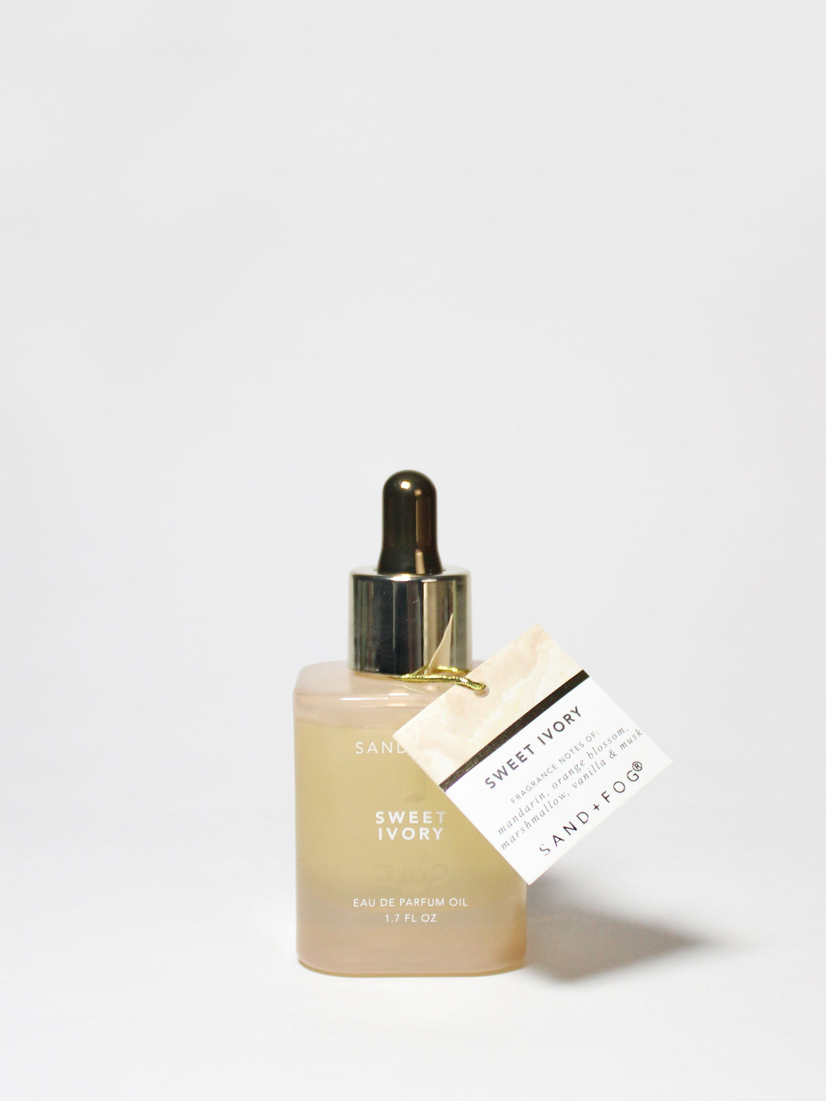 Sweet Ivory 50ml Perfume Oil Dropper | Shop Sand + Fog