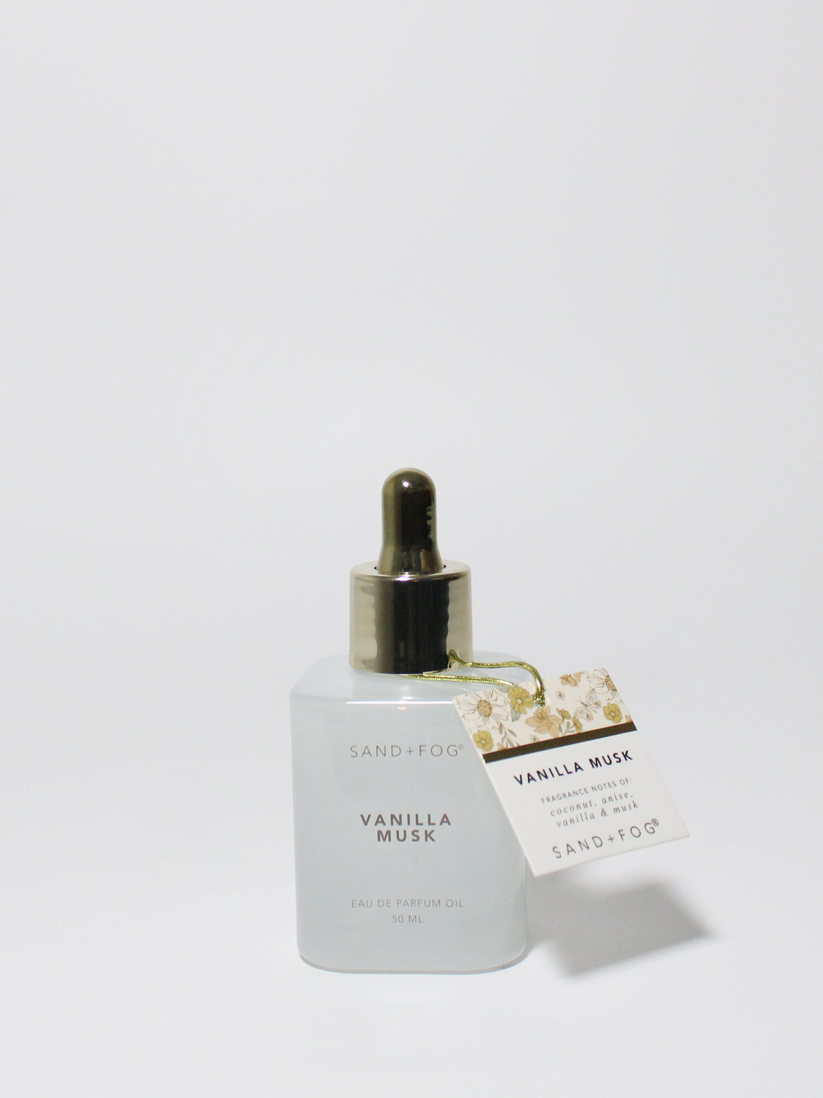 Vanilla Musk 50ml Perfume Oil Dropper | Shop Sand + Fog