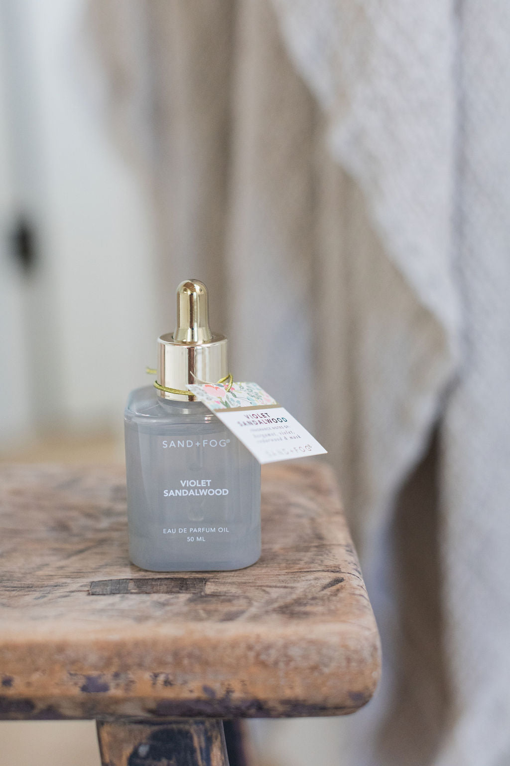 Violet Sandalwood 50ml Perfume Oil Dropper | Shop Sand + Fog