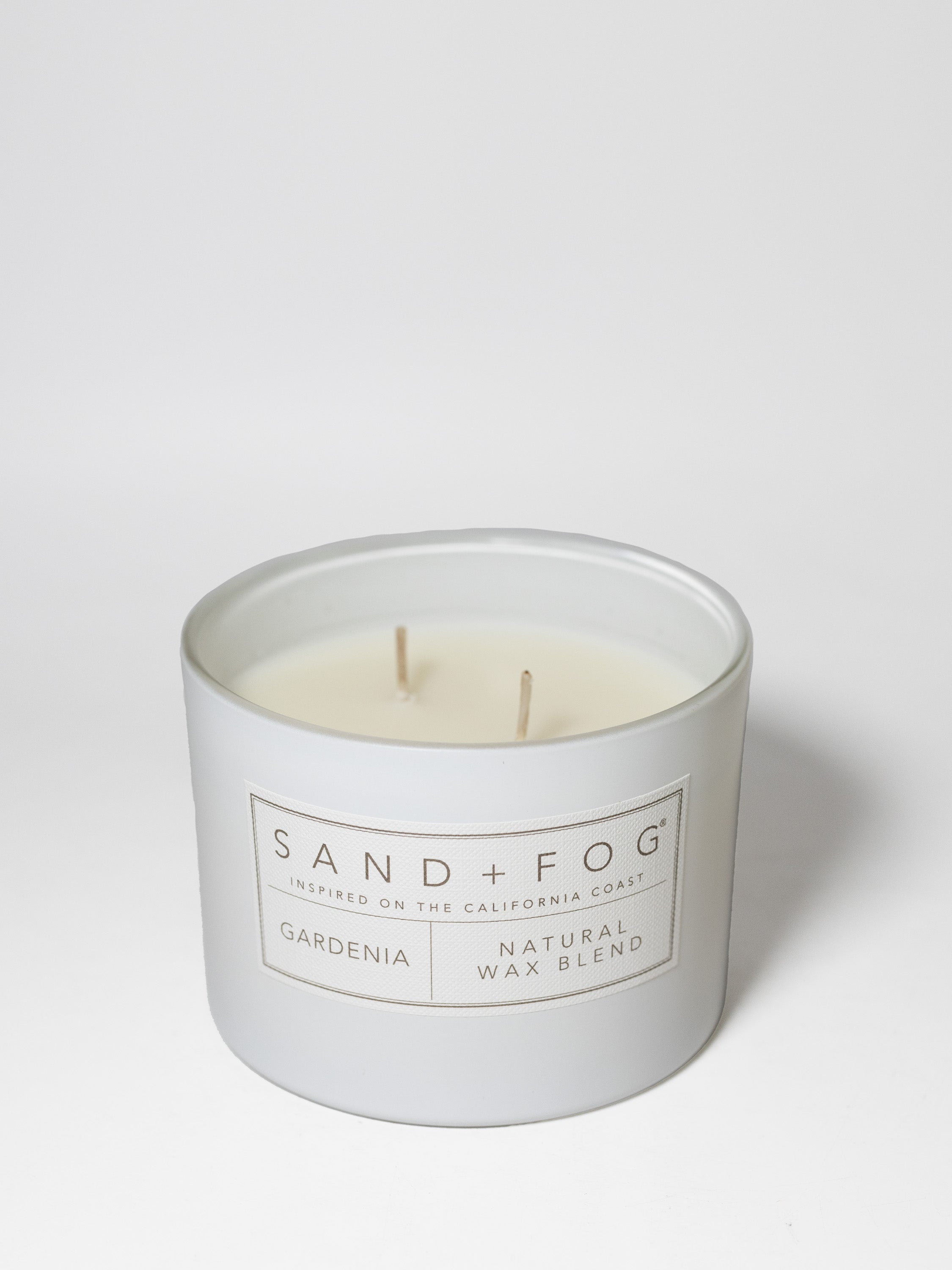 Gardenia 12 oz scented candle | Shop Sand + Fog