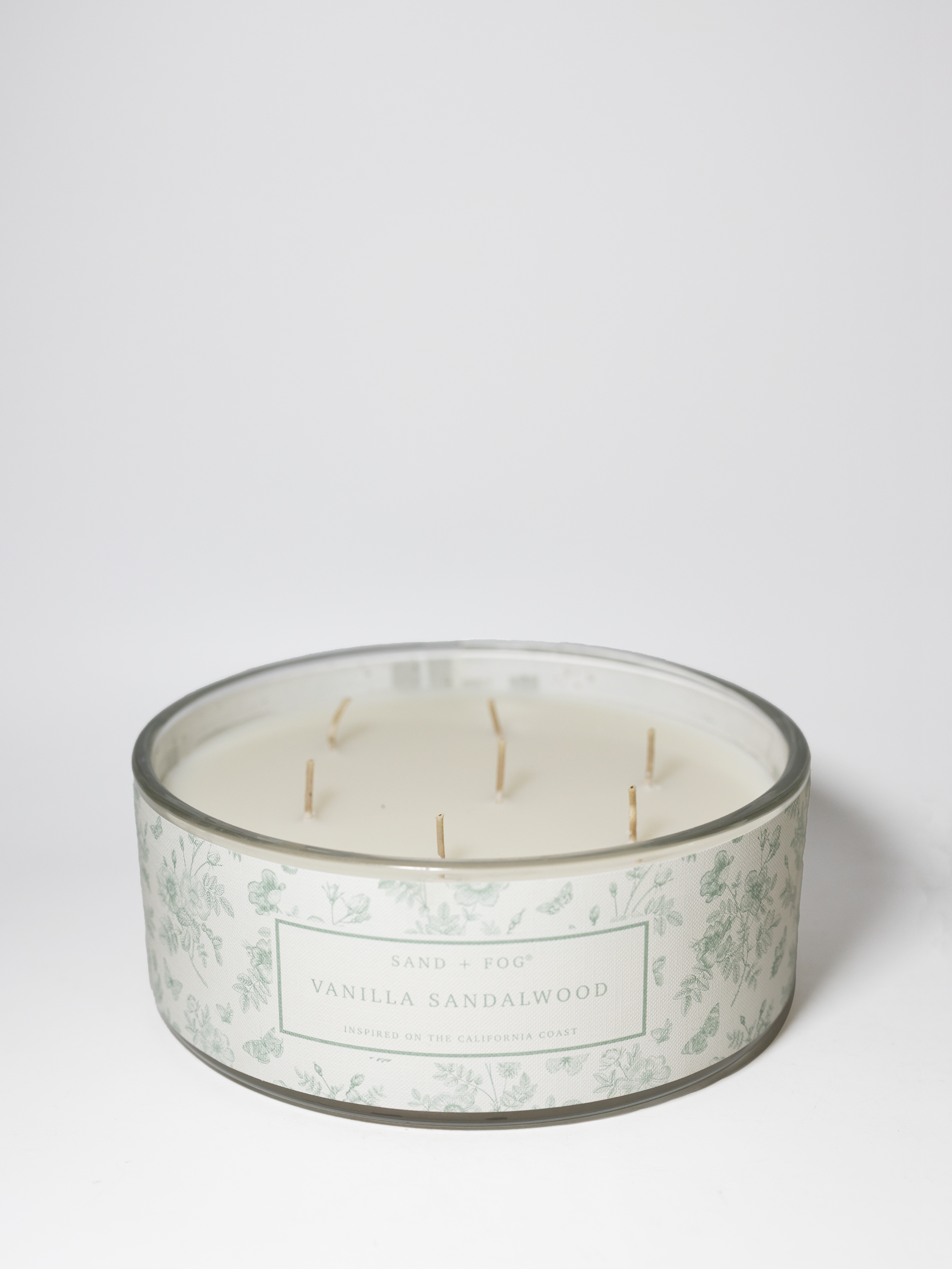 Vanilla Sandalwood 34 oz scented candle | Shop Sand + Fog