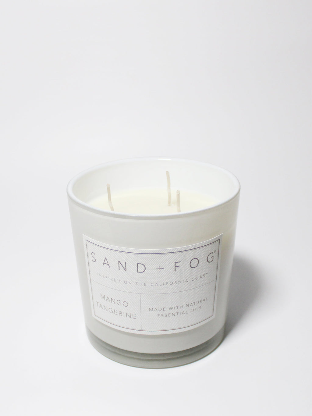 Mango Tangerine 21 oz scented candle | Shop Sand + Fog