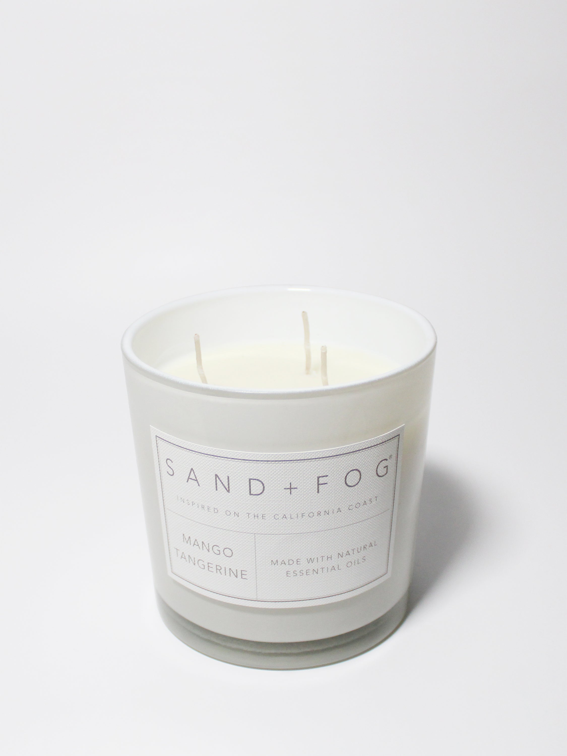 Mango Tangerine 21 oz scented candle | Shop Sand + Fog