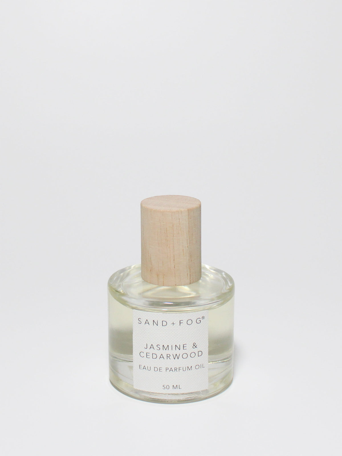 Jasmine & Cedarwood 50 ml Perfume Oil Rollerball | Shop Sand + Fog