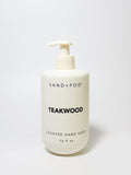 Teakwood 16.9 oz Liquid Hand Soap | Shop Sand + Fog