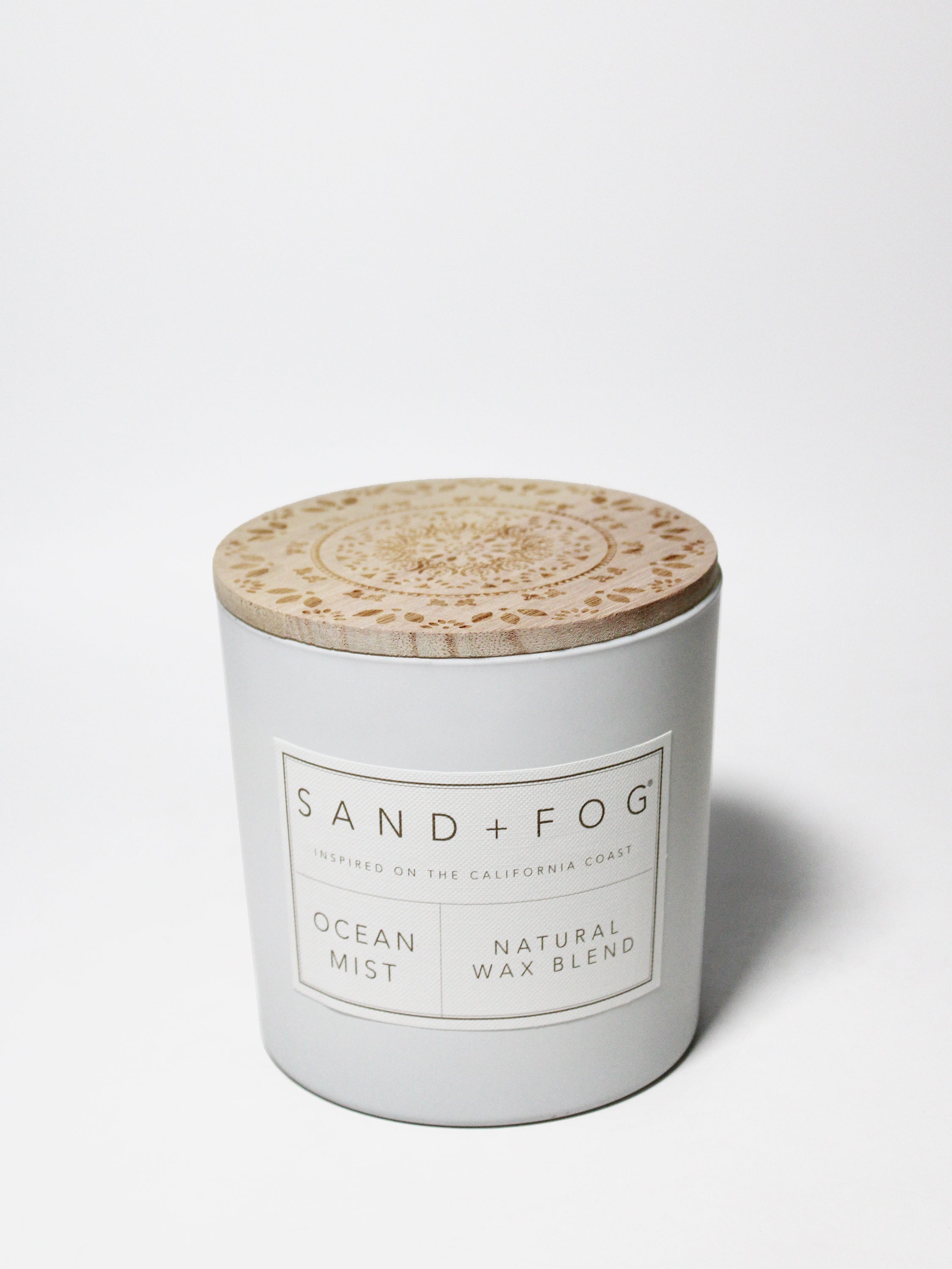 Ocean Mist 21 oz scented candle | Shop Sand + Fog
