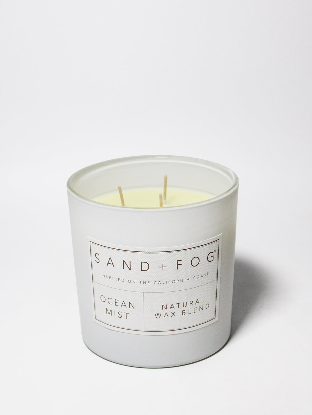 Ocean Mist 21 oz scented candle | Shop Sand + Fog
