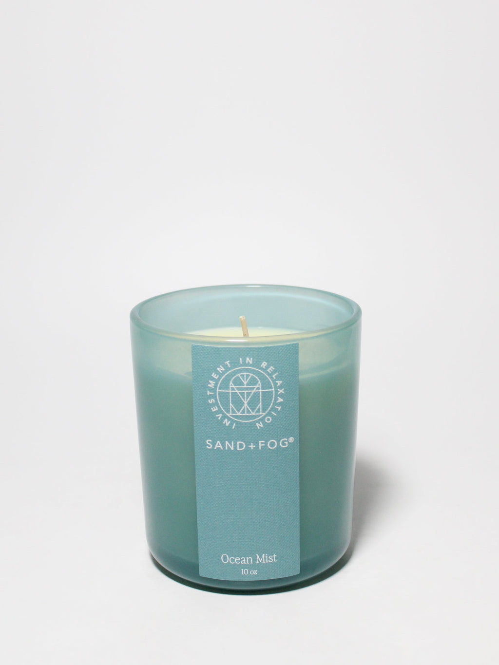 Ocean Mist 10 oz scented candle | Shop Sand + Fog