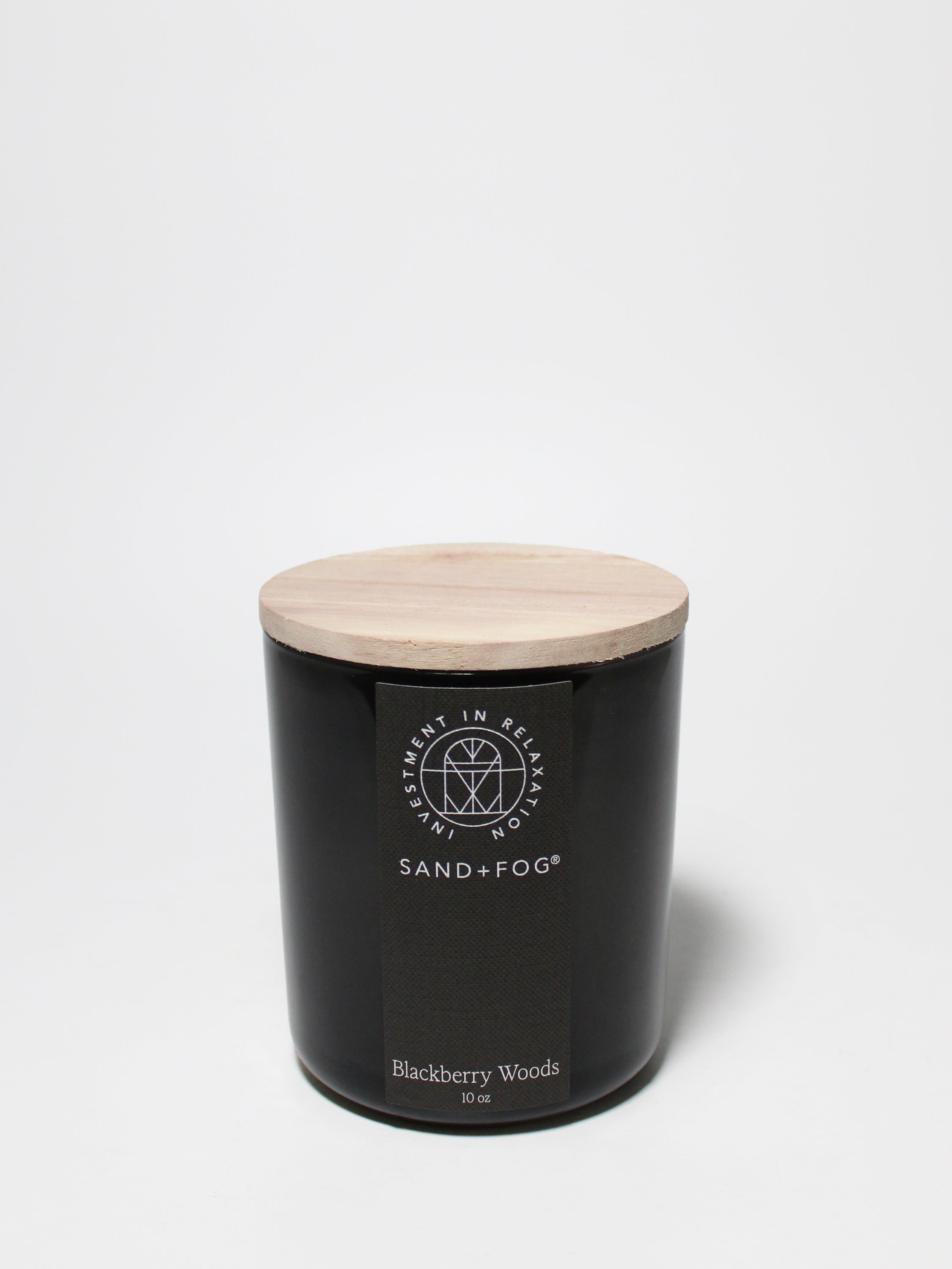 Blackberry Woods 10 oz scented candle | Shop Sand + Fog