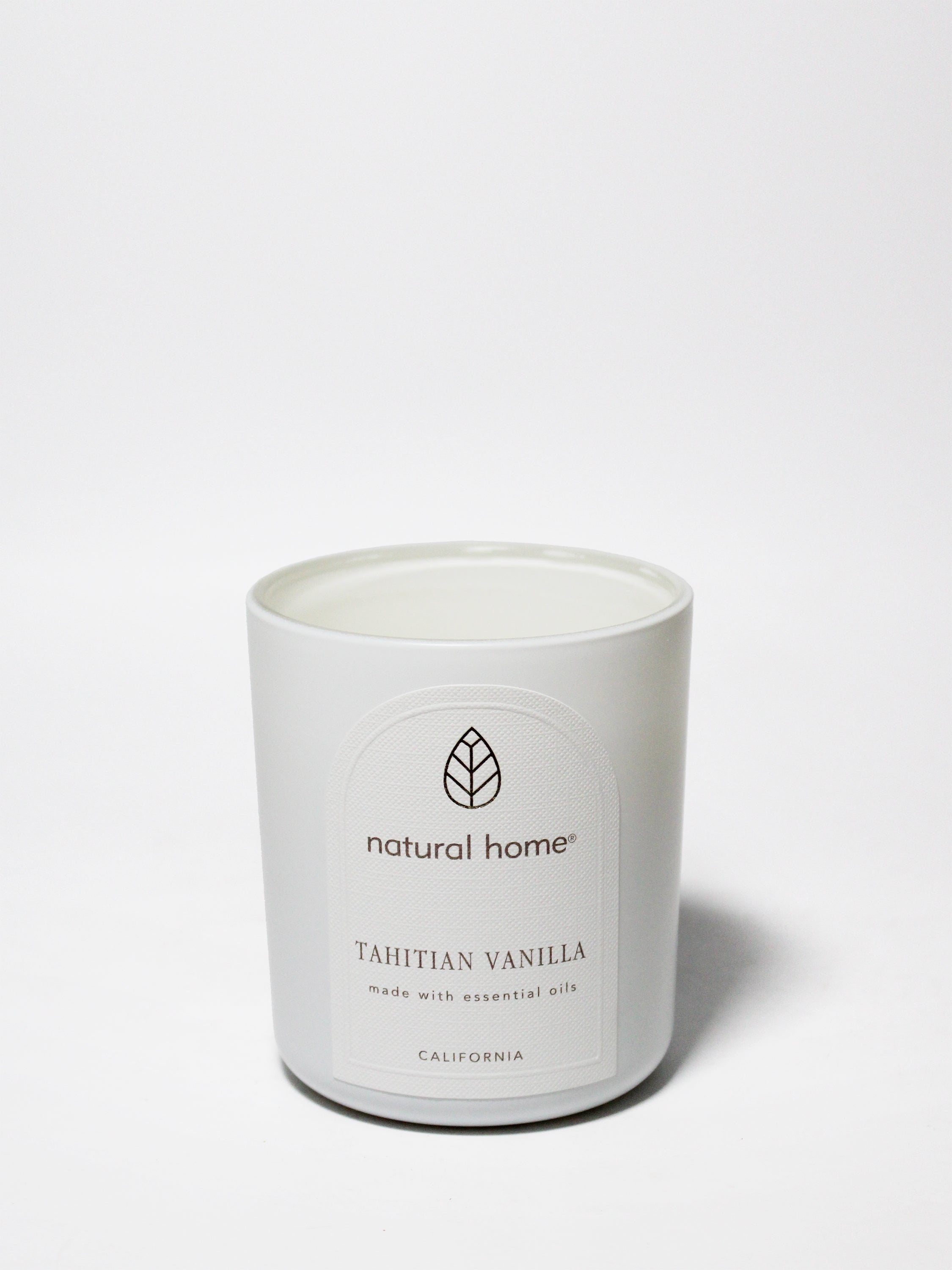 Tahitian Vanilla Natural Home 10 oz scented candle | Shop Natural Home