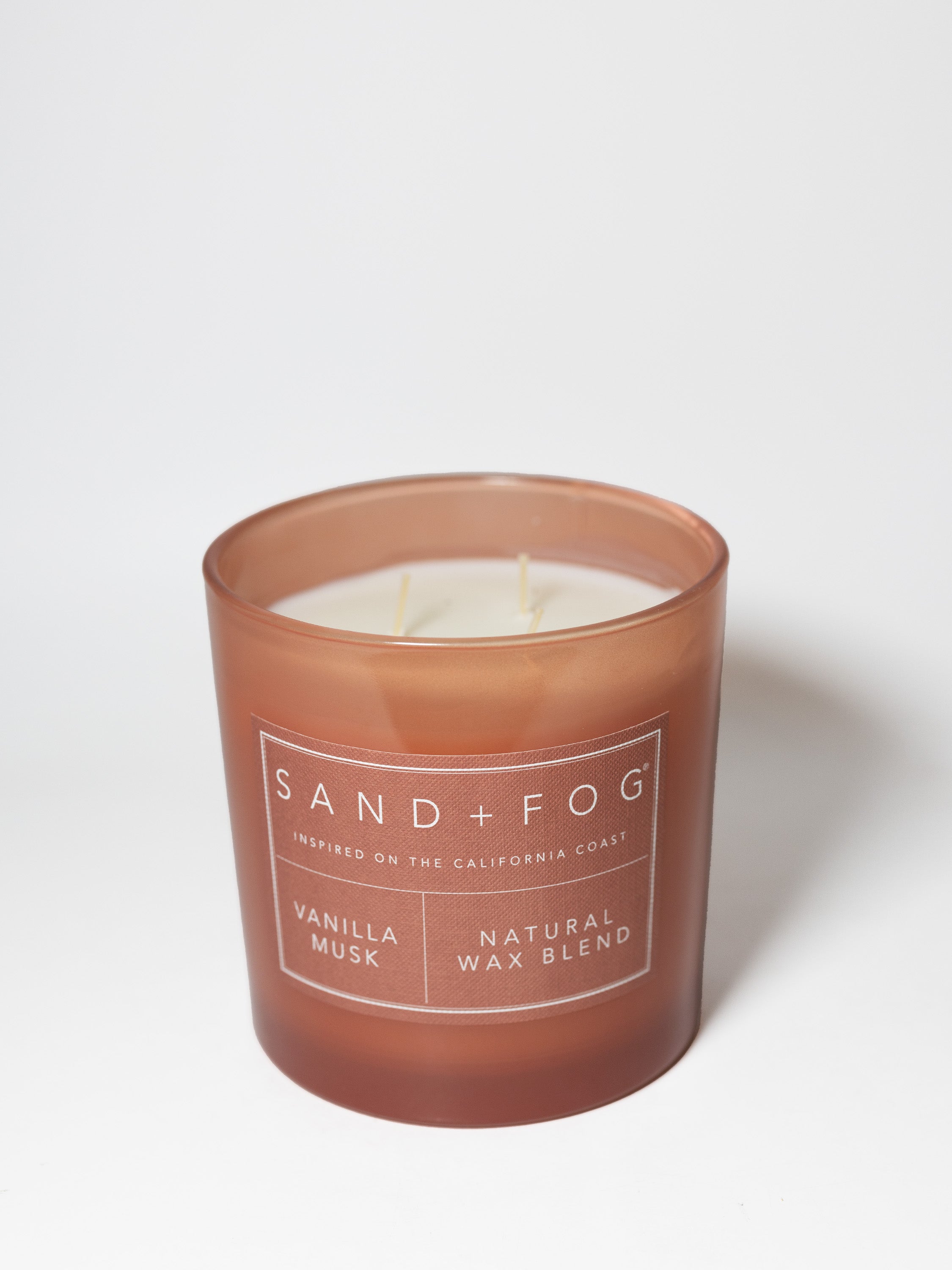 Vanilla Musk 21 oz scented candle | Shop Sand + Fog