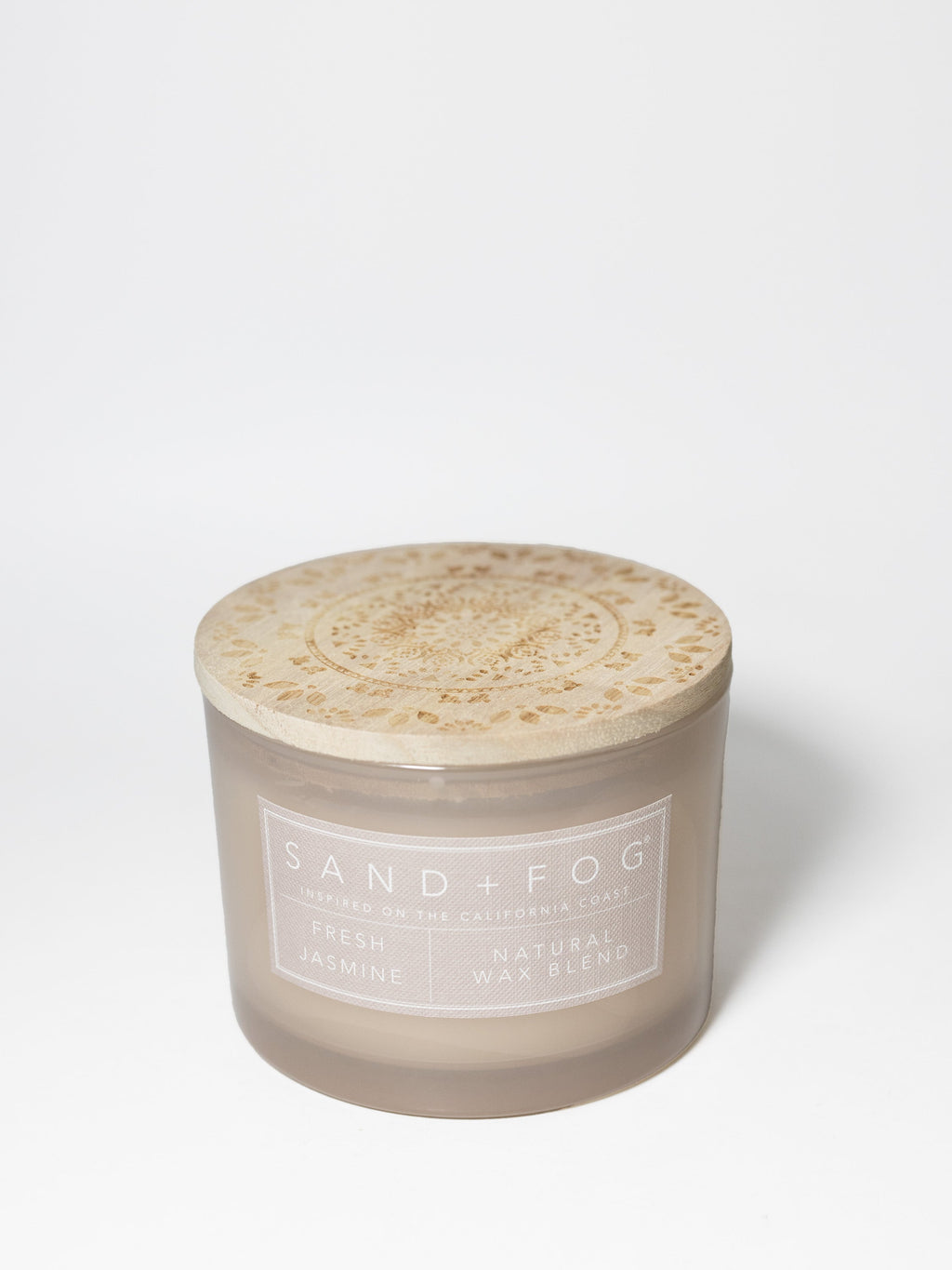 Fresh Jasmine 12 oz scented candle | Shop Sand + Fog